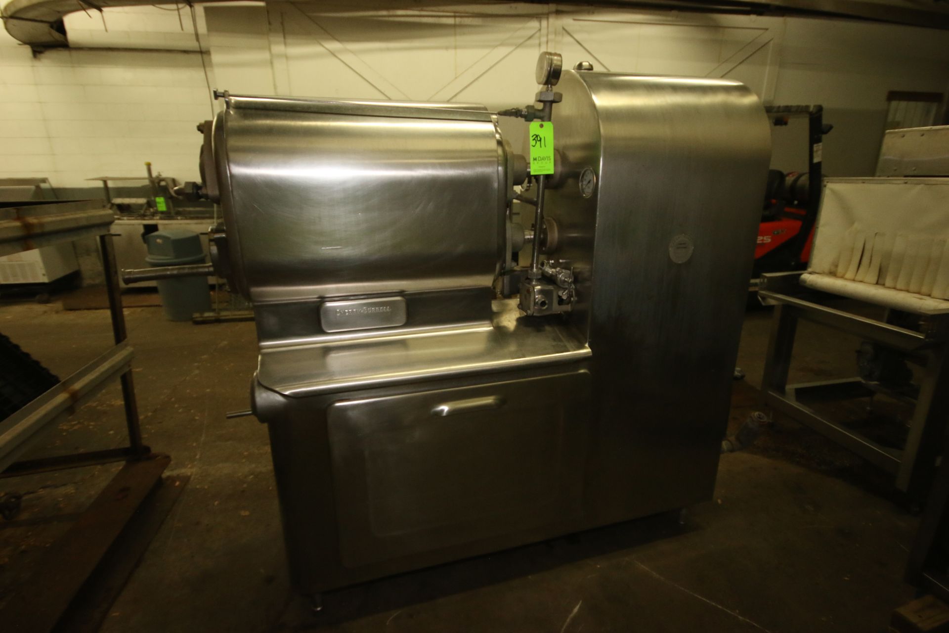 Cherry Burrell S/S Double Barrel Ice Cream Freezer, M/N VS5005, S/N 4700, All S/S Design (DA) - Image 7 of 8