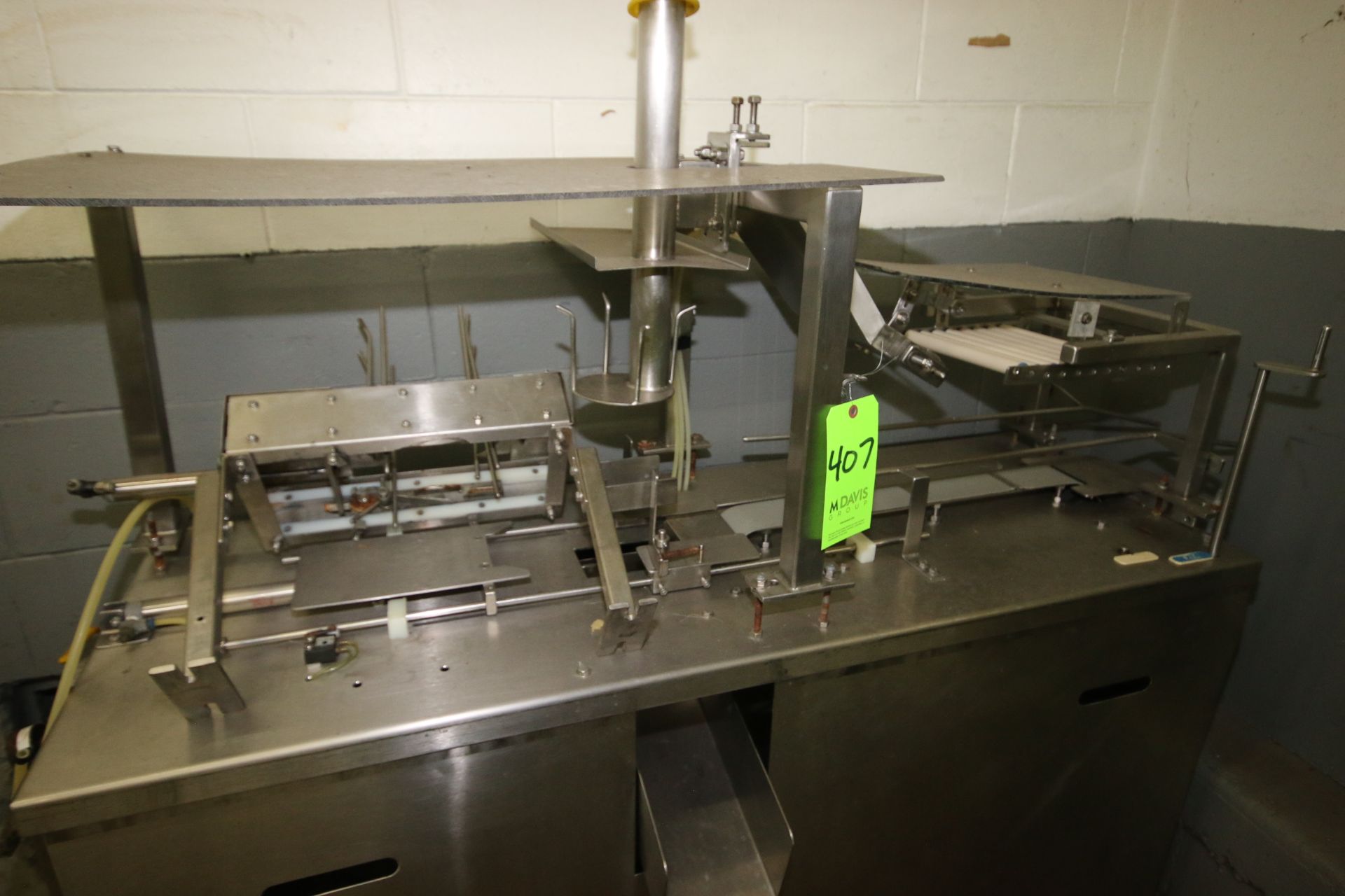 S/S Single Head Ice Cream Filler, with S/S Guides, with S/S Tub Holder (DA) - Image 3 of 4