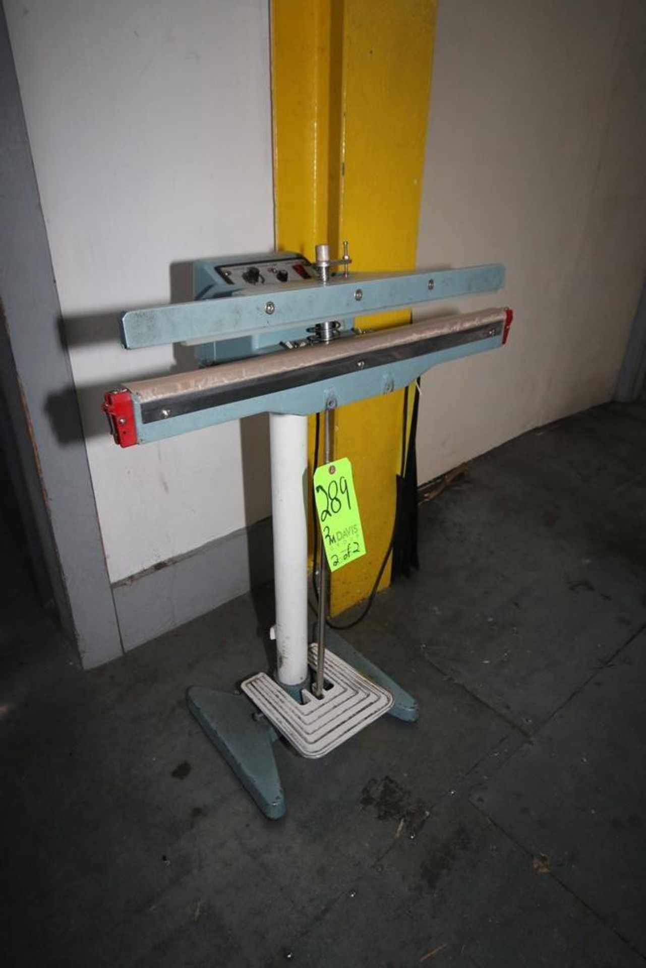 Midwest Pacific Bag Sealers, M/N MP24-F, with Aprox. 26" Sealing Area, with Foot Pedal Controls (
