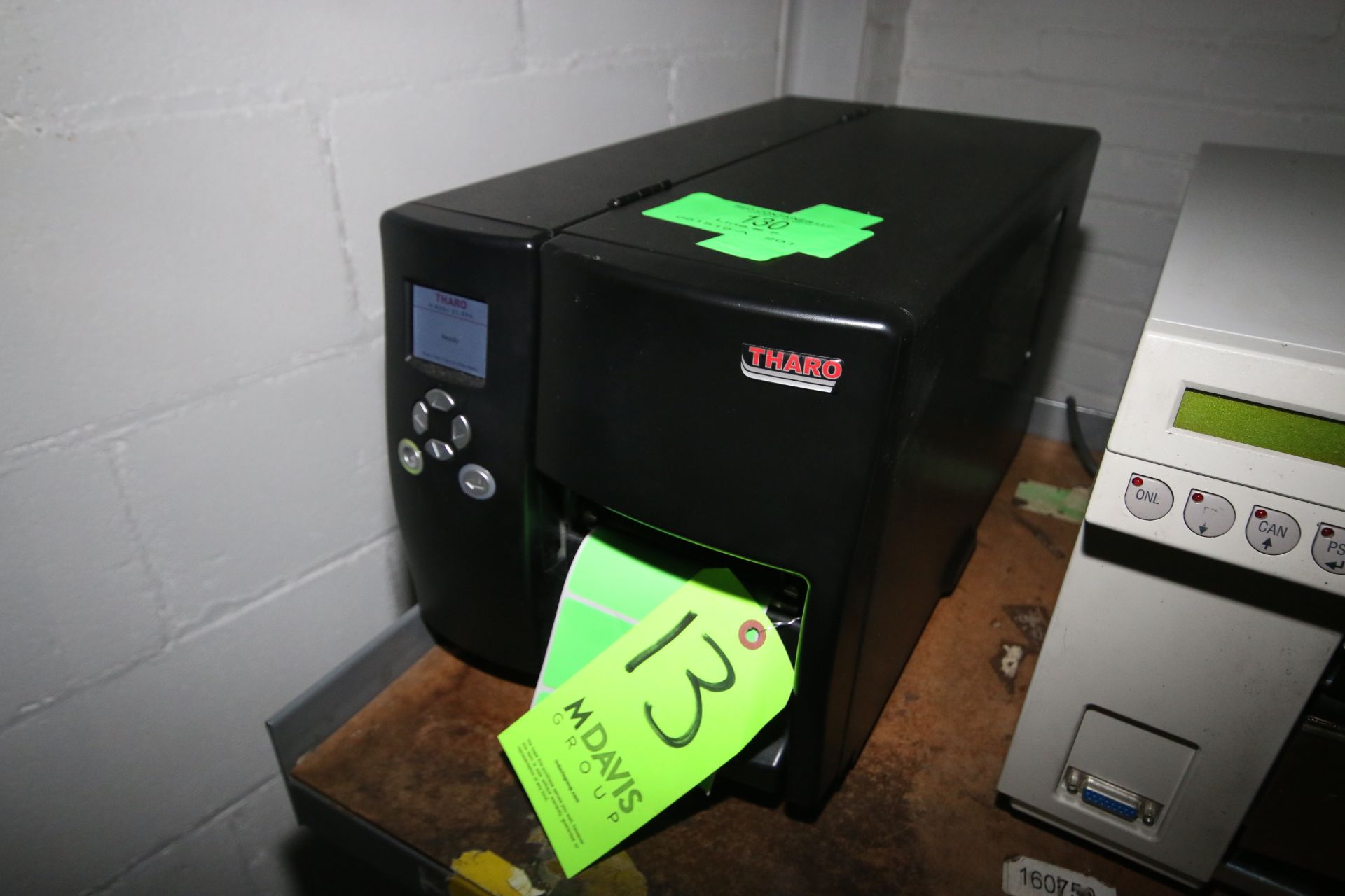 Tharo Label Printer, M/N H-435, S/N CQ1R99-713-00046, AC 100V-240V (BM)