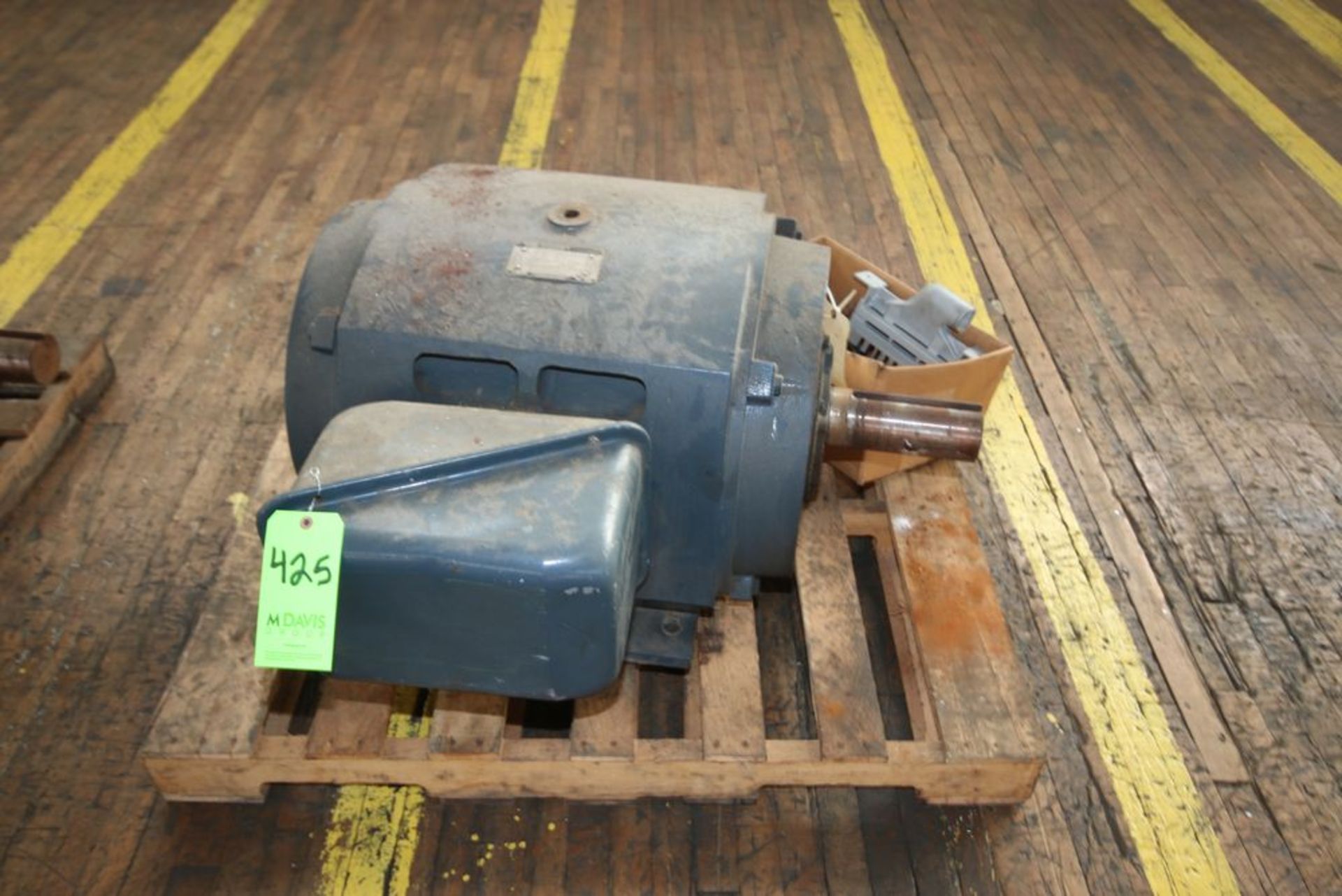 Rebuilt Toshiba 150 hp Motor, Frame Size 444T, 230/460 Volts, 1775 RPM (BM)