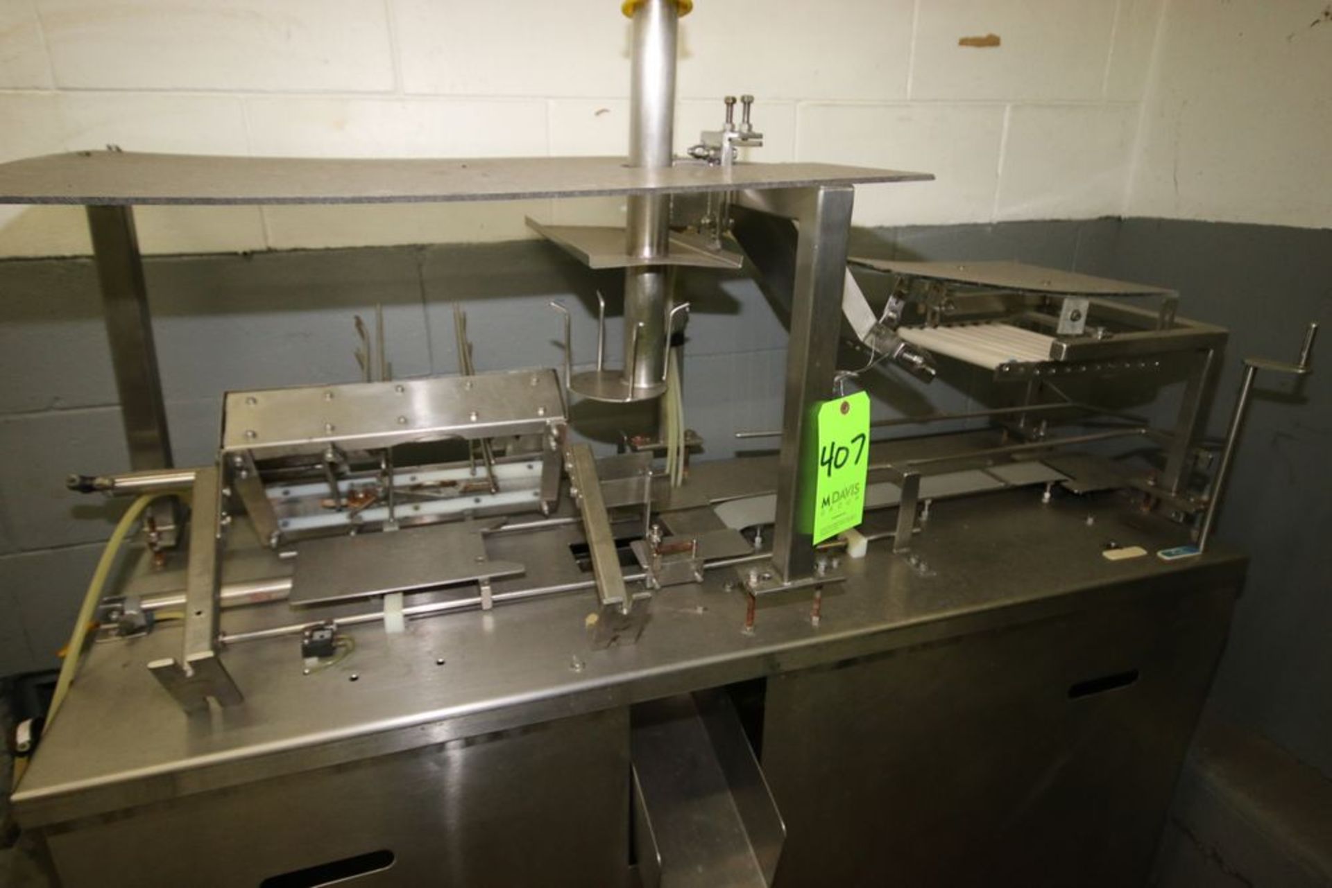 S/S Single Head Ice Cream Filler, with S/S Guides, with S/S Tub Holder (DA) - Image 4 of 4