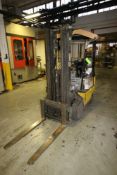 TCM 2,350 lb. Sit-Down Propane Forklift, M/N FCG15TST, S/N A15WOO495, with 3-Stage Mast, with Side