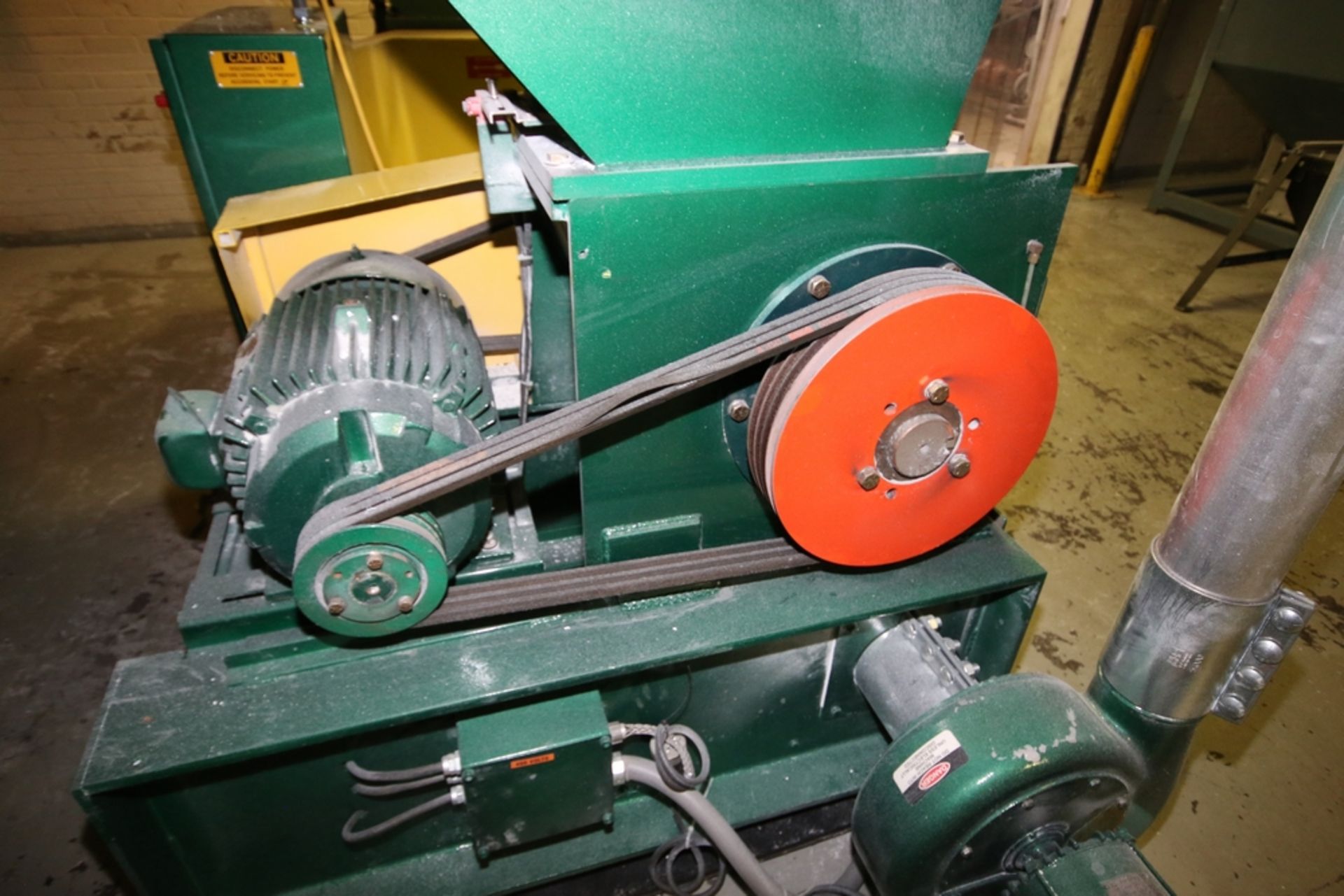 Foremost Grinder,3-Blade Design, with Lincoln 30 hp Motor, 1775 RPM, 230/460 Volts, 3 Phase, - Image 9 of 10