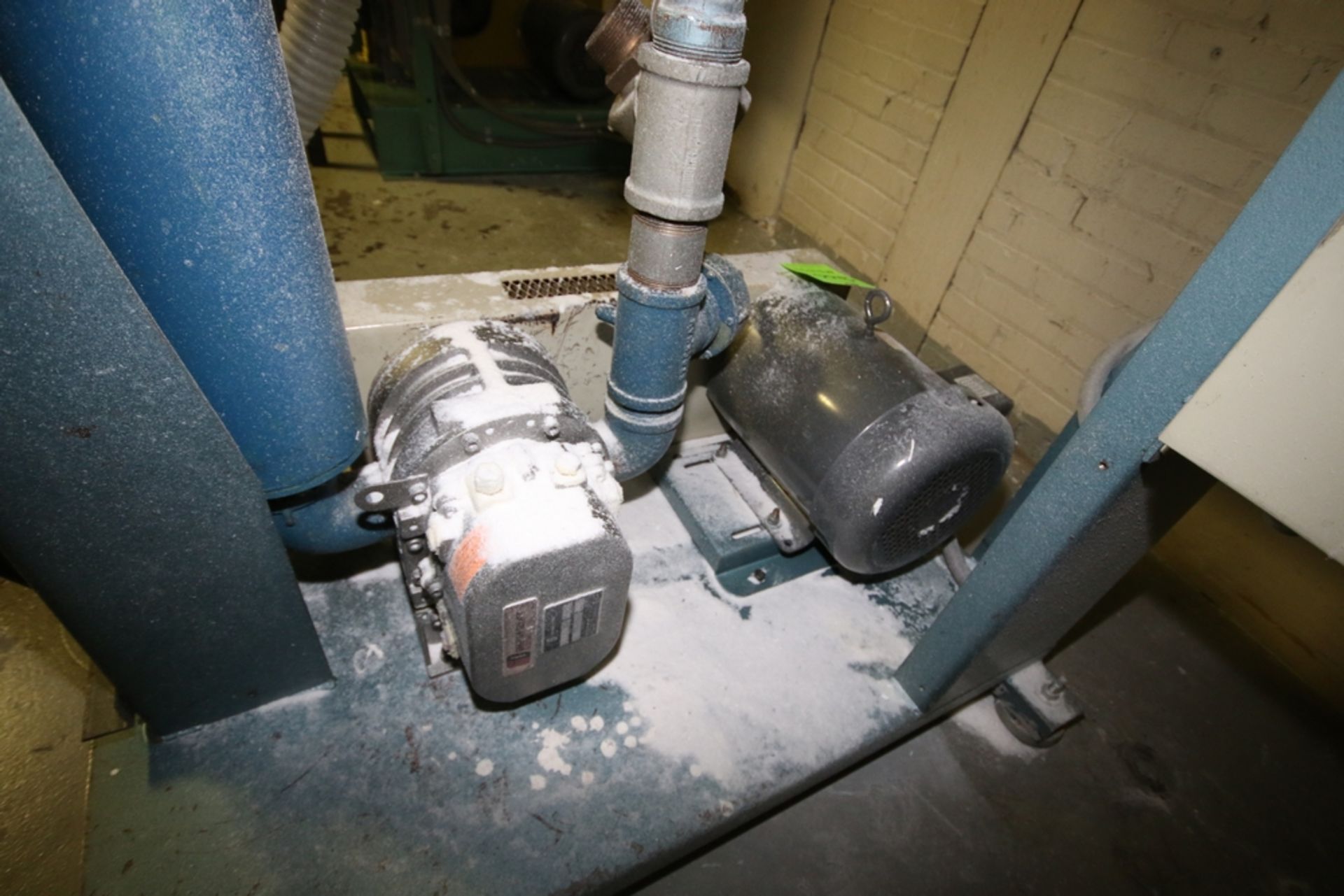 Gardner Denver 7.5 hp Central Vacuum Pump, M/N GACMDRA, with Silencer and Filter, 1750 RPM Motor, - Image 5 of 12