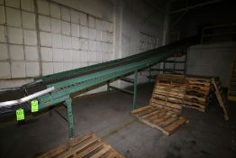 Roach 40' Section of Decline Power Roller Style Conveyor, with Additional 25' Section of Straight
