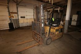 CAT Sit-Down Electric Forklift, M/N EP16KT, S/N ETB4B00274, with 36 Volt Batter, with Triple Stage