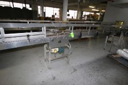 Dyco S/S Product Conveyor, Aprox. 66' L x 3" W Chain, with Drives & Guide Rails (BM)