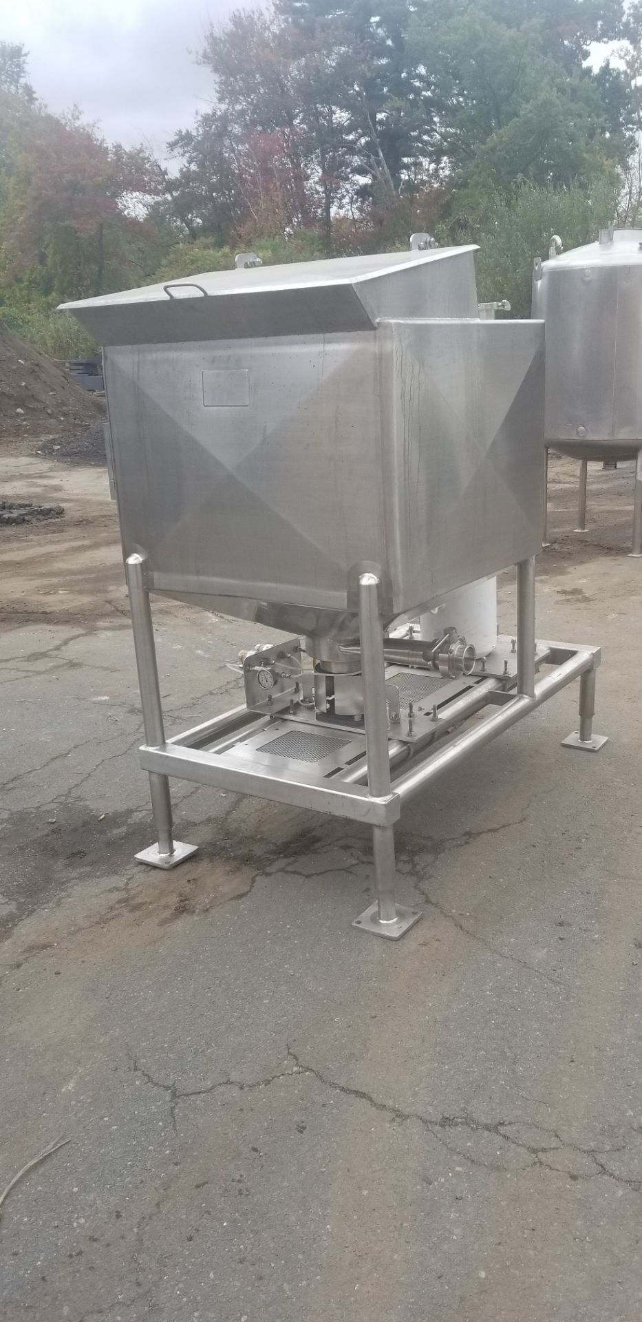 2009 Feldmeier 150 Gallon “Rapid Mixer” Liquifier