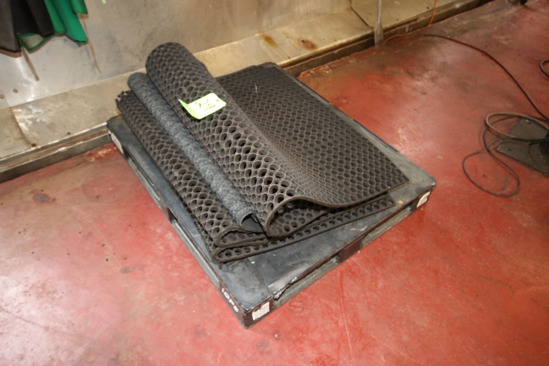 Rubber Mats, Aprox. 4' L x 3' W, On (1) Pallet