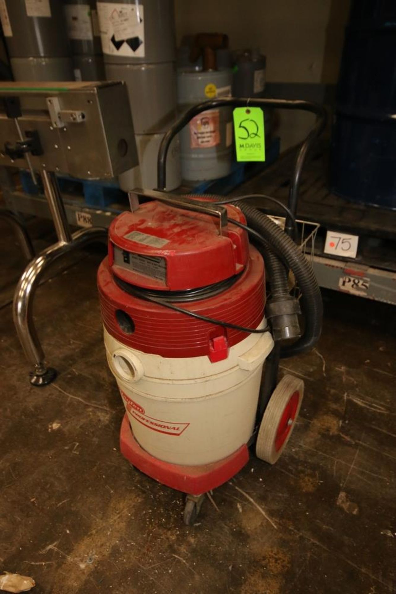 Dayton Shop Vac, M/N 6Z006A, Wet/Dry Vac, 120 Volts, On Portable Frame - Image 2 of 2