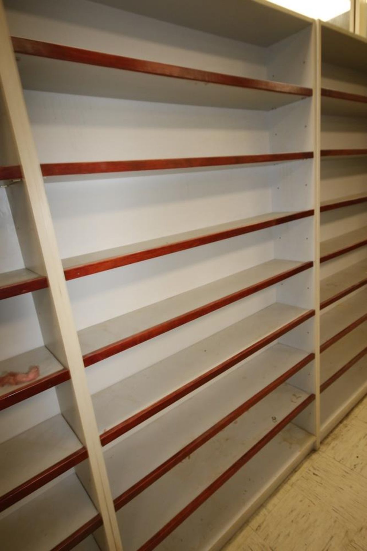 Sections of Wooden Lab Shelving, Section Overall Dims.: Aprox. 7' H x 4' W - Image 4 of 4