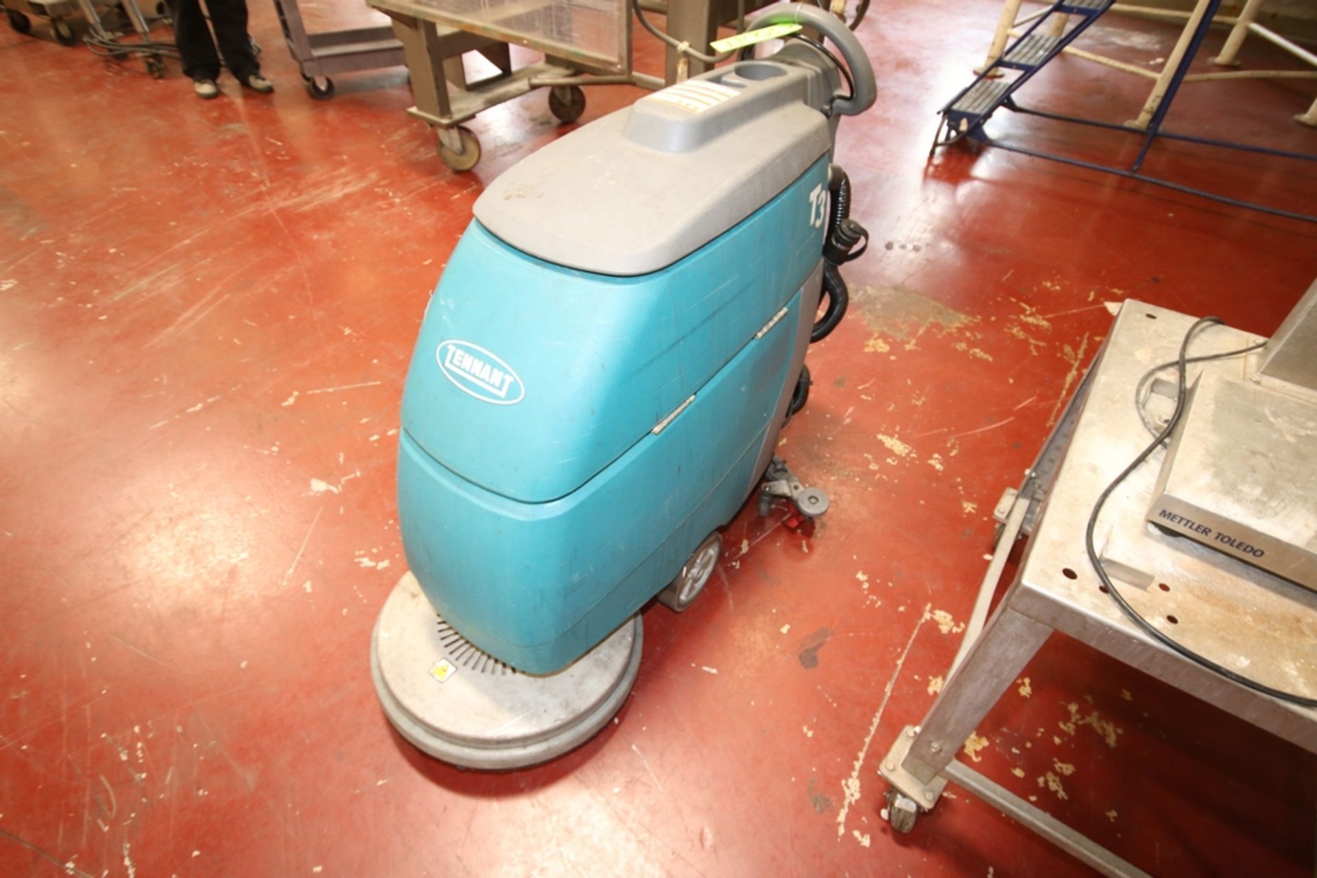 Tennant Floor Walk Behind Floor Scrubber, M/N T3, S/N 900358-10529422, with (2) Trojan Batteries, 24 - Image 2 of 5