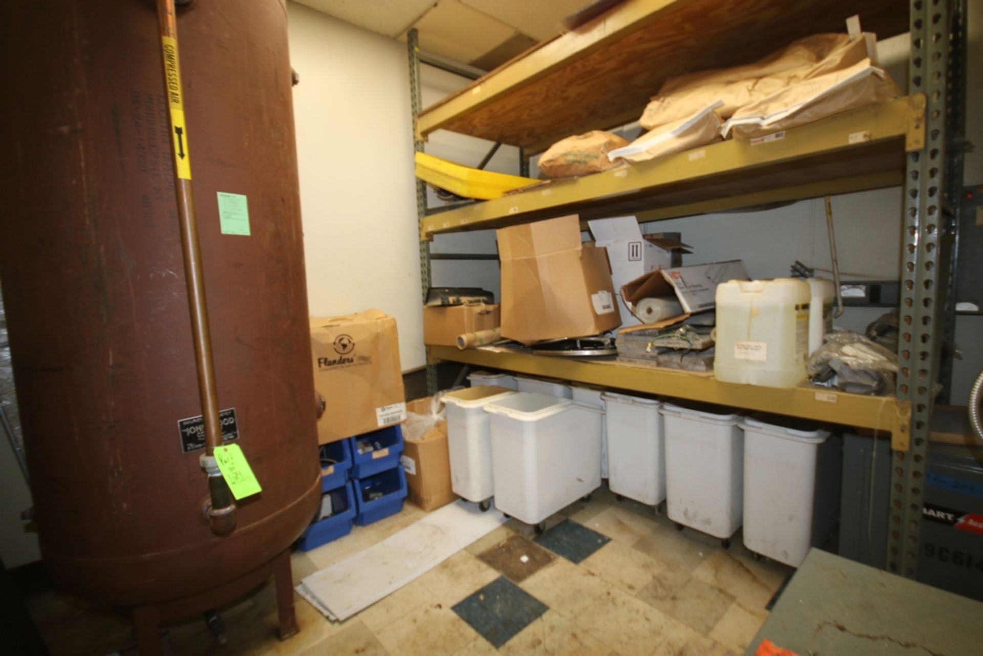 Contents of (2) Rooms, Includeing Table, Shelving, 2-Door Cabinets, Pallet Racking, Drum Dullies, - Image 3 of 3