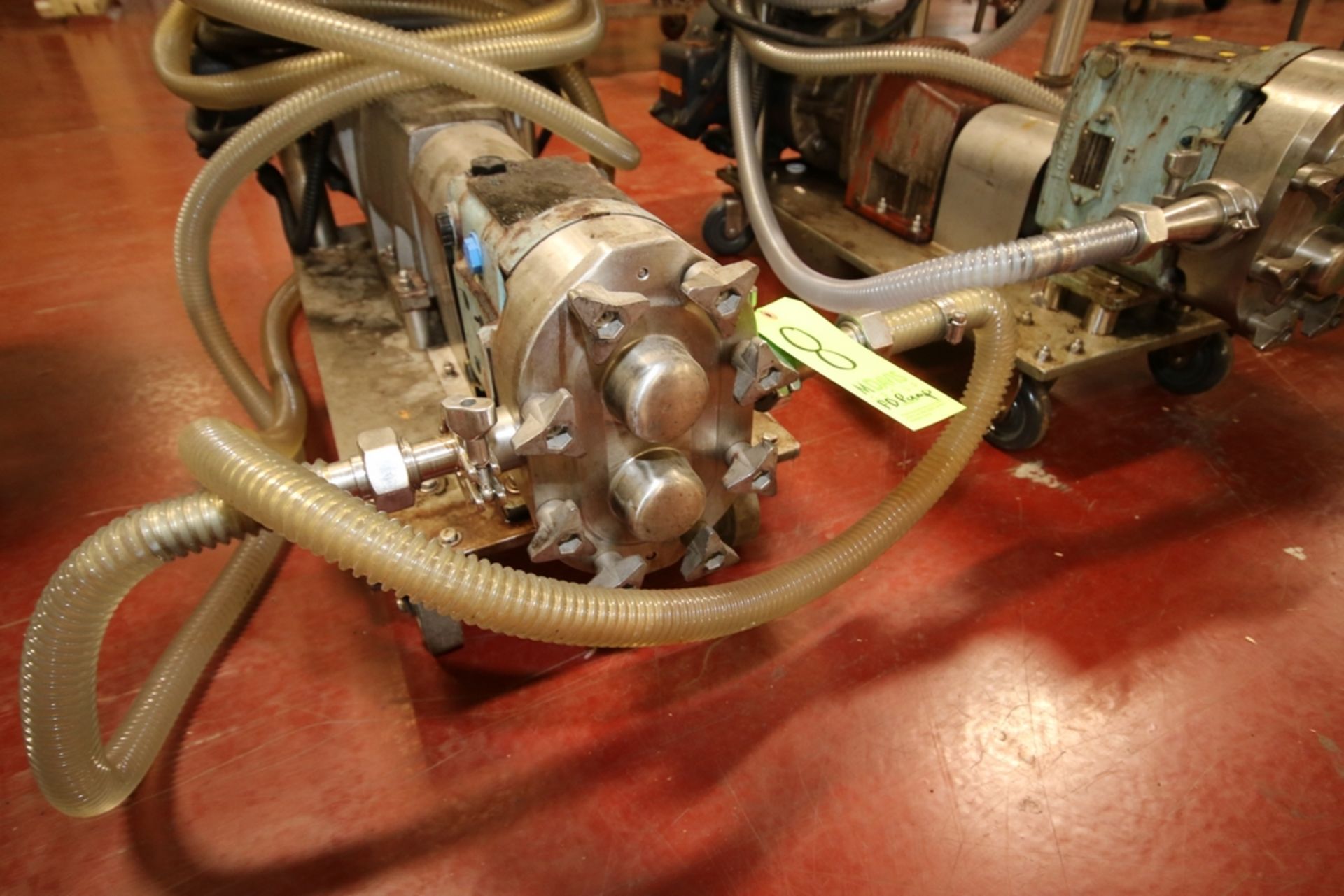 Waukesha Cherry Burrell 5 hp Positive Displacement Pump, M/N 030, S/N 46894808, with Marathon 1745 - Image 3 of 4