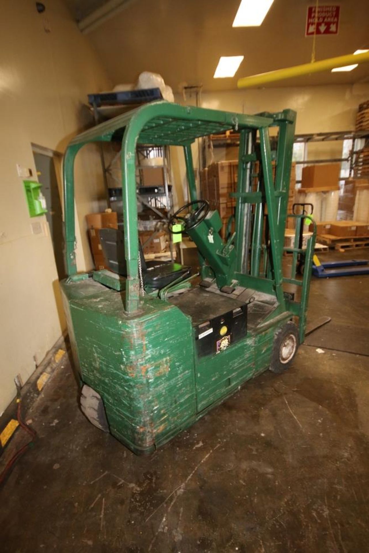 Clark Aprox. 3,000 lb. Electric Sit-Down Forklift, M/N TW30B, S/N TW235 25, with Single Stage - Image 5 of 6