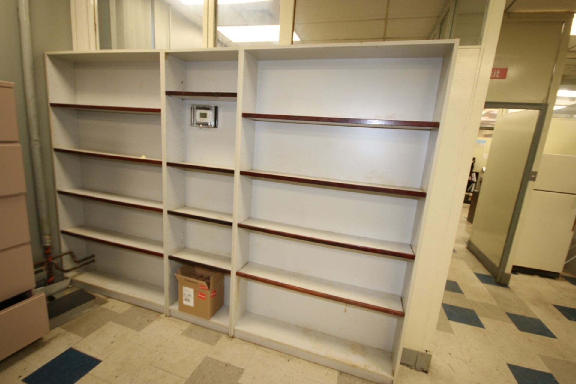 Sections of Wooden Lab Shelving, Section Overall Dims.: Aprox. 7' H x 4' W - Image 3 of 4