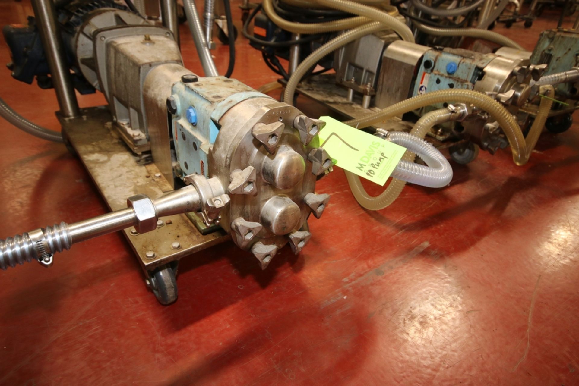 Waukesha Cherry Burrell Aprox. 5 hp Positive Displacement Pump, M/N 030, S/N 43738307, - Image 3 of 4