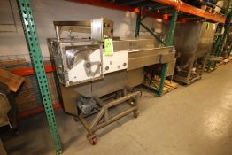Carruthers Equipment S/S Dicer, Model AutoSlicer 5100, S/N 51065 with 12" W Infeed Conveyor and