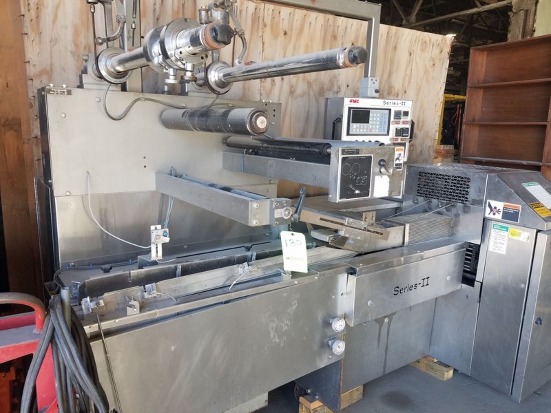 FMC S/S Flow Wrapper, M/N Series II, with Loading Chains & 26" L Roll Bars (LOCATED IN FT. WORTH, - Image 2 of 5
