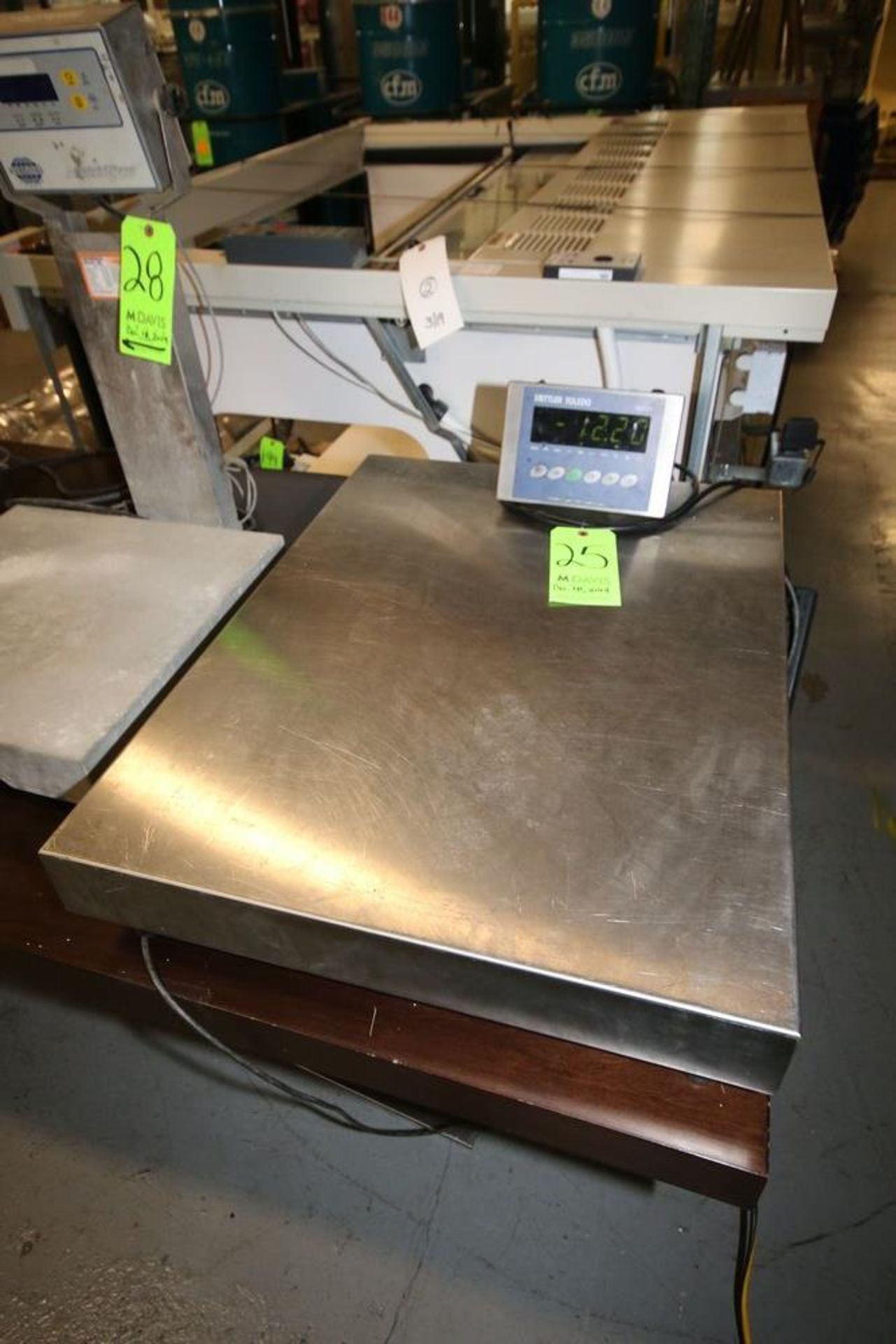 Mettler Toledo S/S Digital Platform Scale, M/N 1ND226, S/N 0064584-6EK, with 31-1/2" L x 23-1/2" W