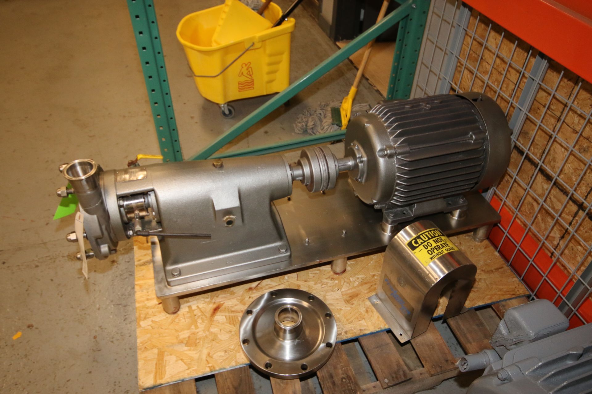 Fristam Multi Stage High Pressure S/S Centrifugal Pump, Model FM312-175, SN 72256, with 2.5" Clamp - Image 3 of 5