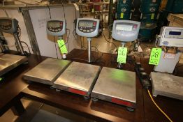 Ohaus S/S Digital Platform Scales, M/N CD-11, with Aprox. 14" L x 12" W S/S Platforms, with