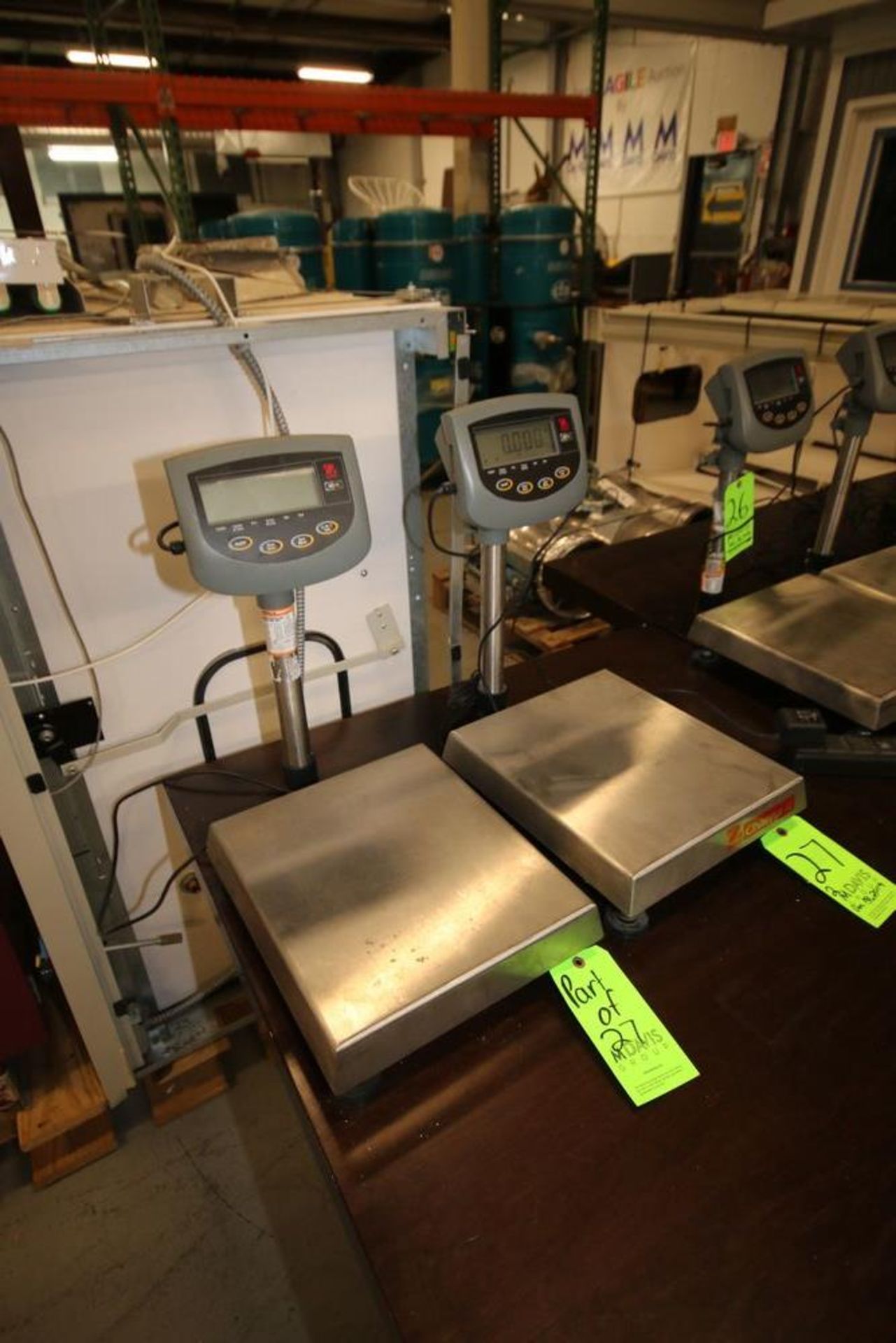 Ohaus S/S Digital Platform Scales, M/N CD-11, with Aprox. 14" L x 12" W S/S Platforms, with - Image 2 of 4