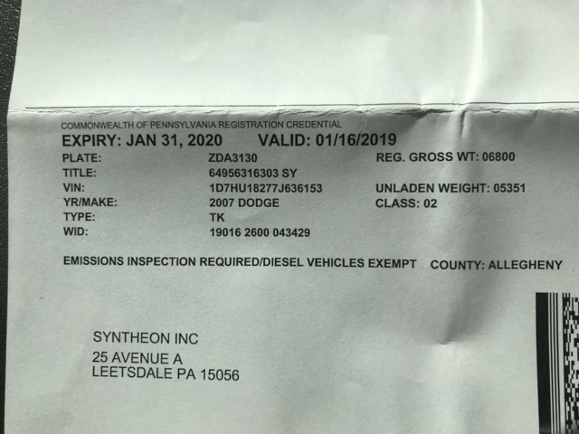 2007 Dodge Ram 1500 Pick Up Truck, Quad Cab SLT 4x4, with 5.7 Liter Hemi Engine-Automatic, Gray - Image 28 of 28