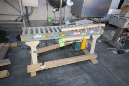 Section of Hydrol Roller Conveyor, S/N F-2511, Overall Dims.: Aprox. 59" L x 10" W (LOCATED IN