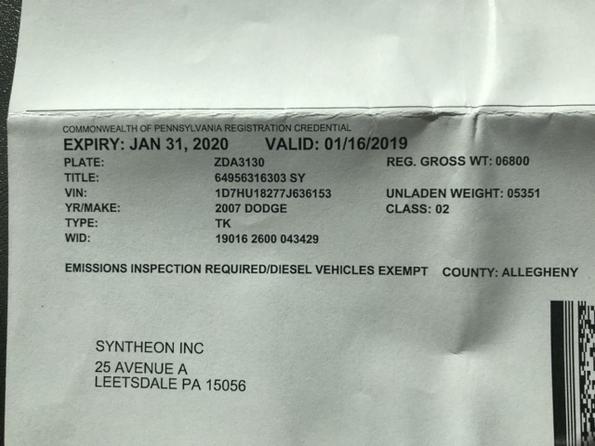 2007 Dodge Ram 1500 Pick Up Truck, Quad Cab SLT 4x4, with 5.7 Liter Hemi Engine-Automatic, Gray - Image 27 of 28