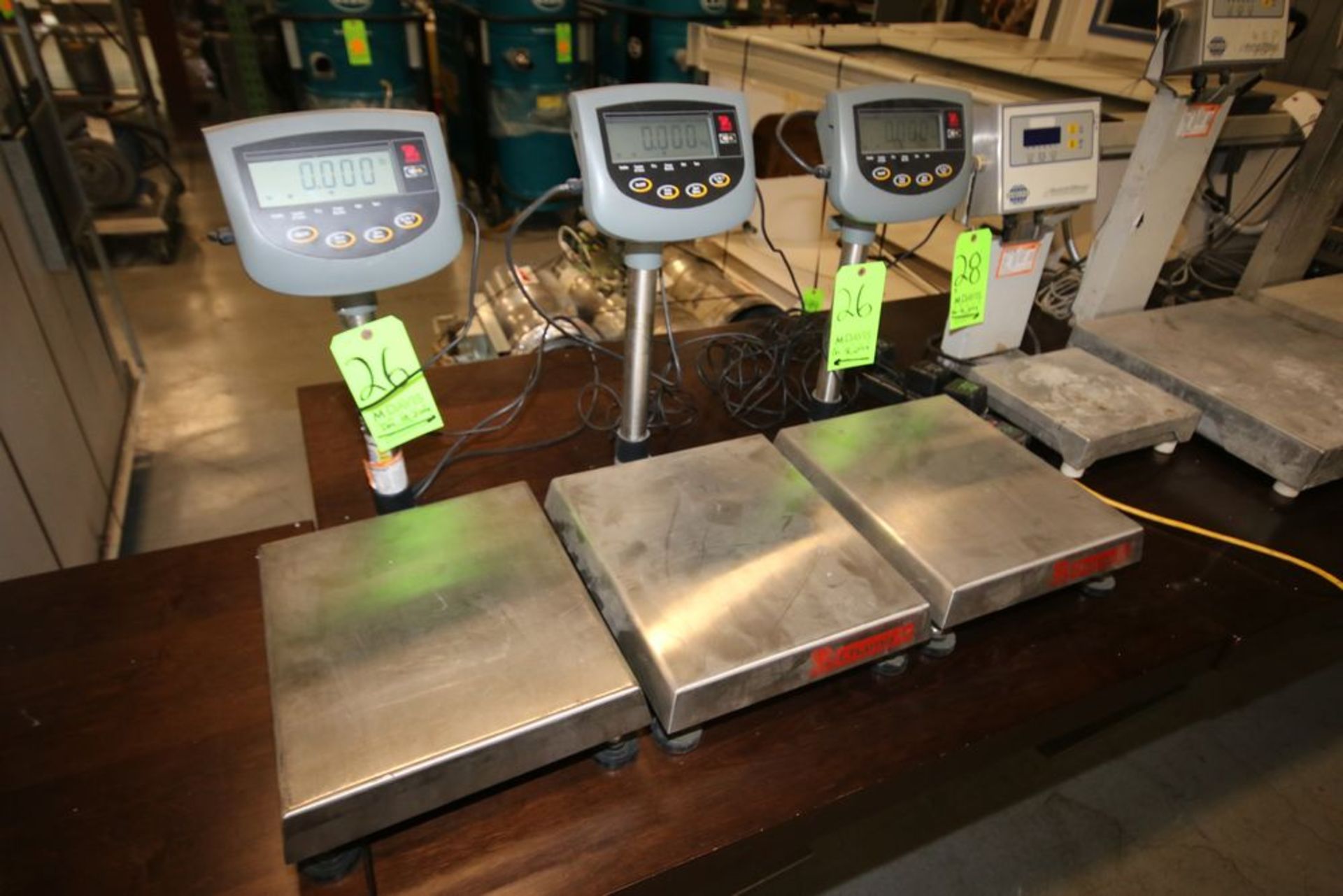 Ohaus S/S Digital Platform Scales, M/N CD-11, with Aprox. 14" L x 12" W S/S Platforms, with - Image 2 of 3