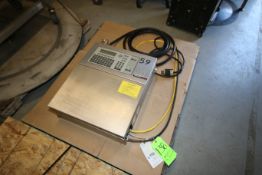 Video Jet Ink Jet Coder, Model Excel 2000 Opaque, SN 020150022WD (LOCATED IN Pittsburgh, PA--$100.00