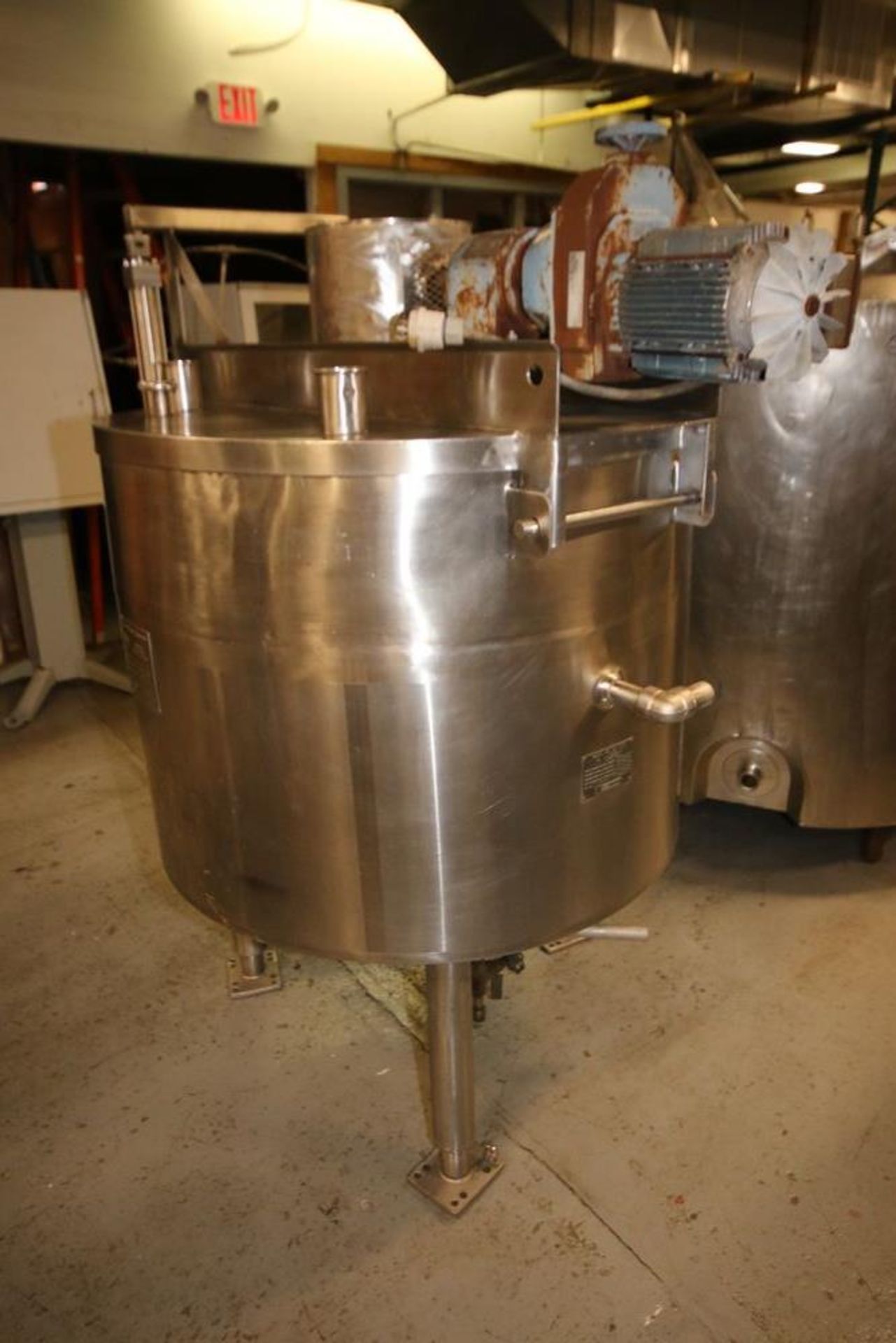 Advanced Process Technoloogy Inc. Aprox. 200 Gal. S/S Processor, M/N A-150, S/N A-150-DM-VS3, 150 - Image 3 of 9