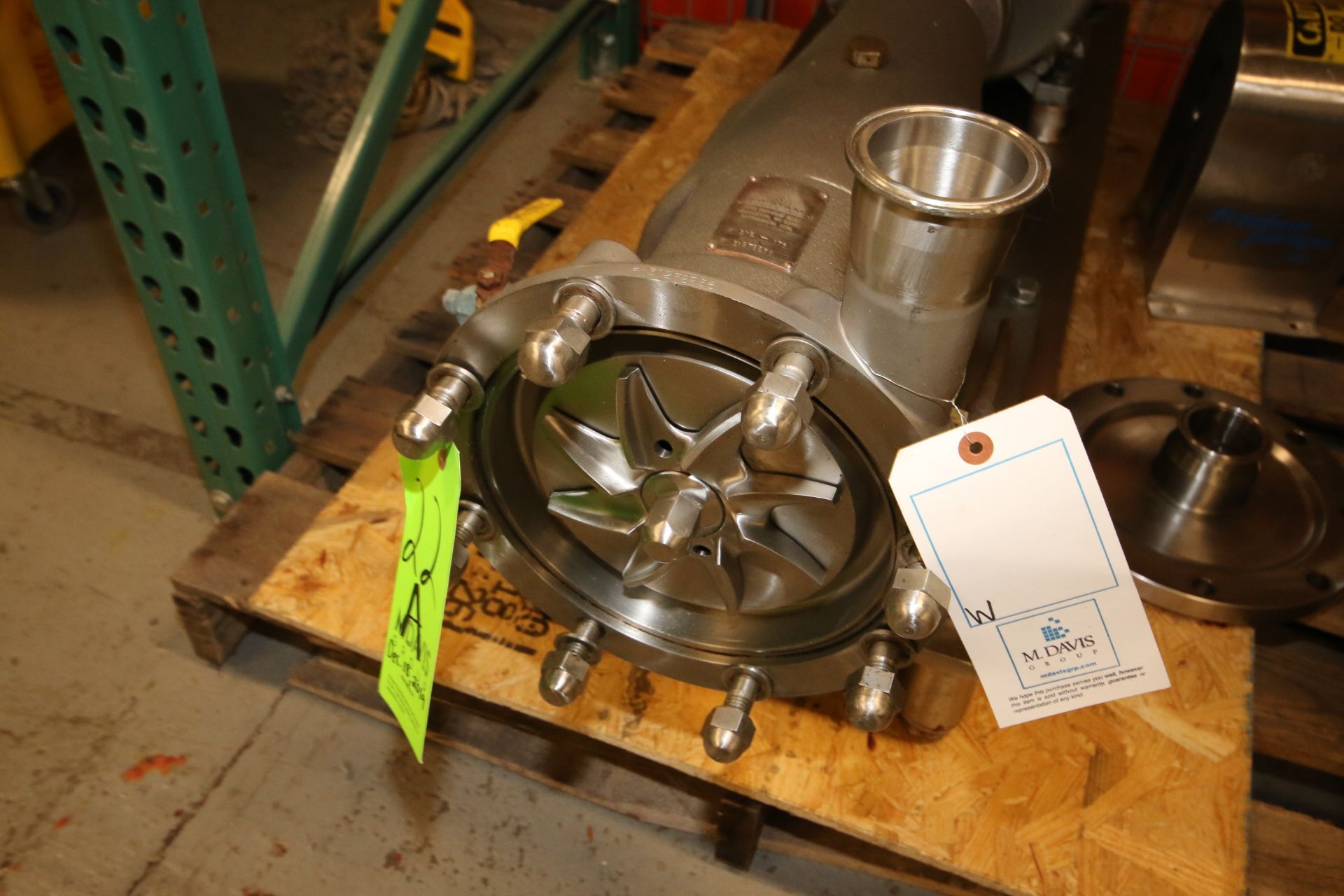 Fristam Multi Stage High Pressure S/S Centrifugal Pump, Model FM312-175, SN 72256, with 2.5" Clamp - Image 4 of 5