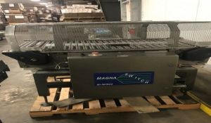 Magna Switch Hi-Speed Over/Under Weight Conveyor, Mounted on S/S Frame (LOCATED AT ATWATER, CA)