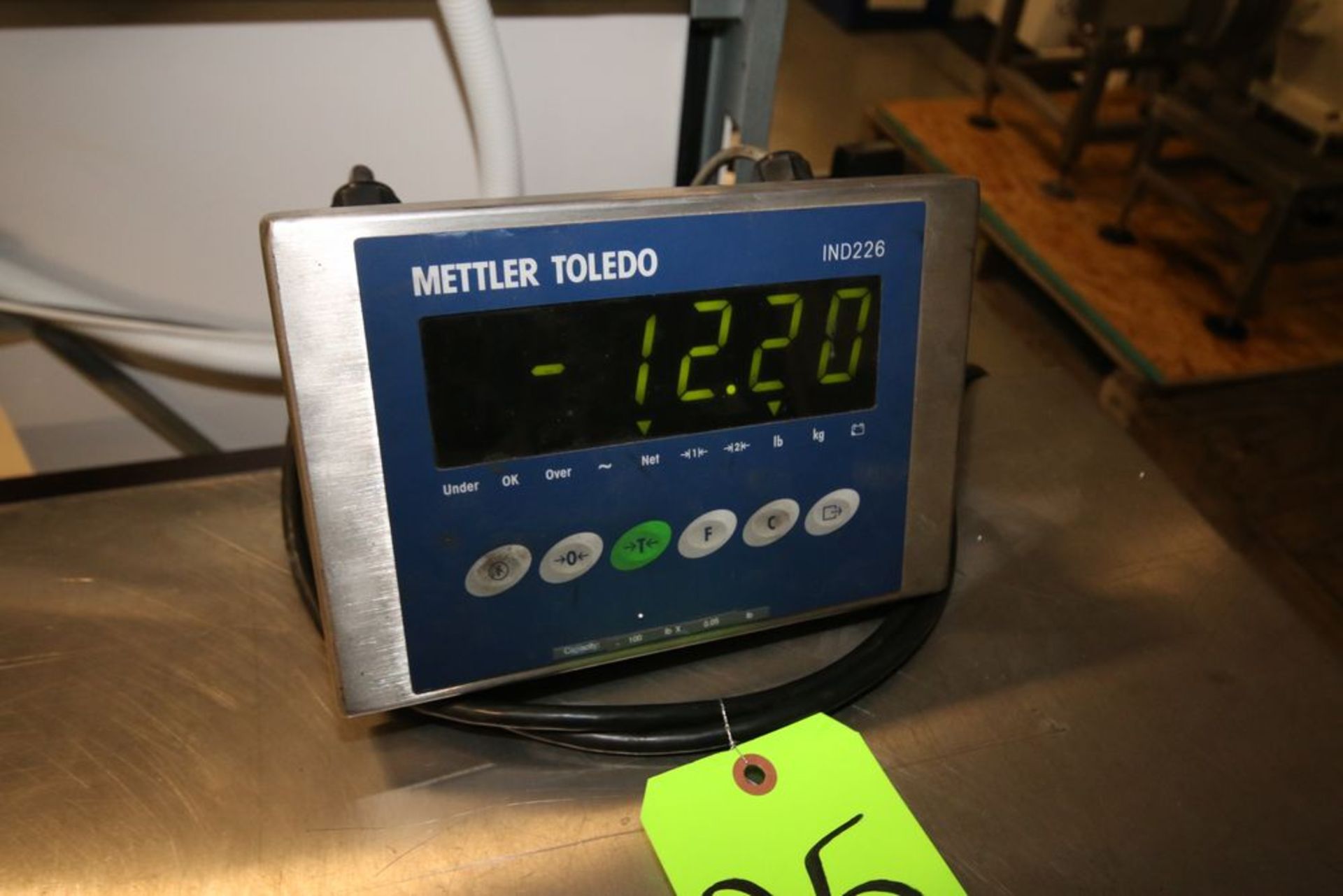 Mettler Toledo S/S Digital Platform Scale, M/N 1ND226, S/N 0064584-6EK, with 31-1/2" L x 23-1/2" W - Image 3 of 3