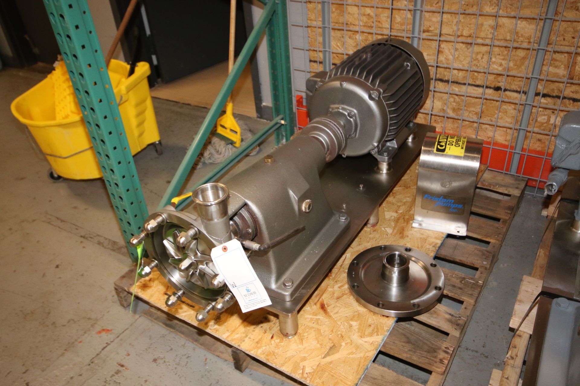 Fristam Multi Stage High Pressure S/S Centrifugal Pump, Model FM312-175, SN 72256, with 2.5" Clamp - Image 2 of 5