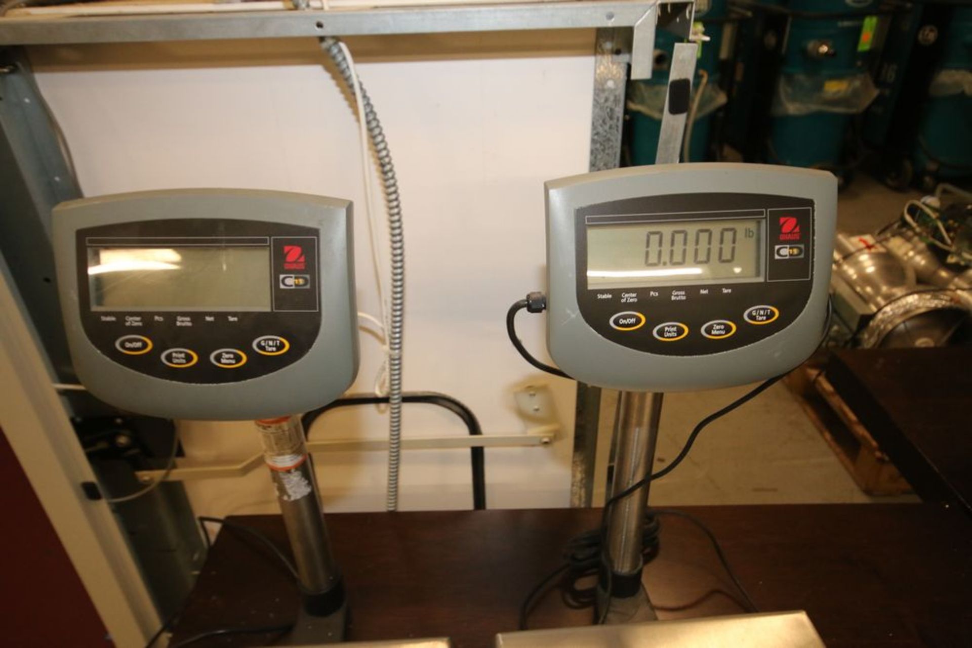 Ohaus S/S Digital Platform Scales, M/N CD-11, with Aprox. 14" L x 12" W S/S Platforms, with - Image 3 of 4