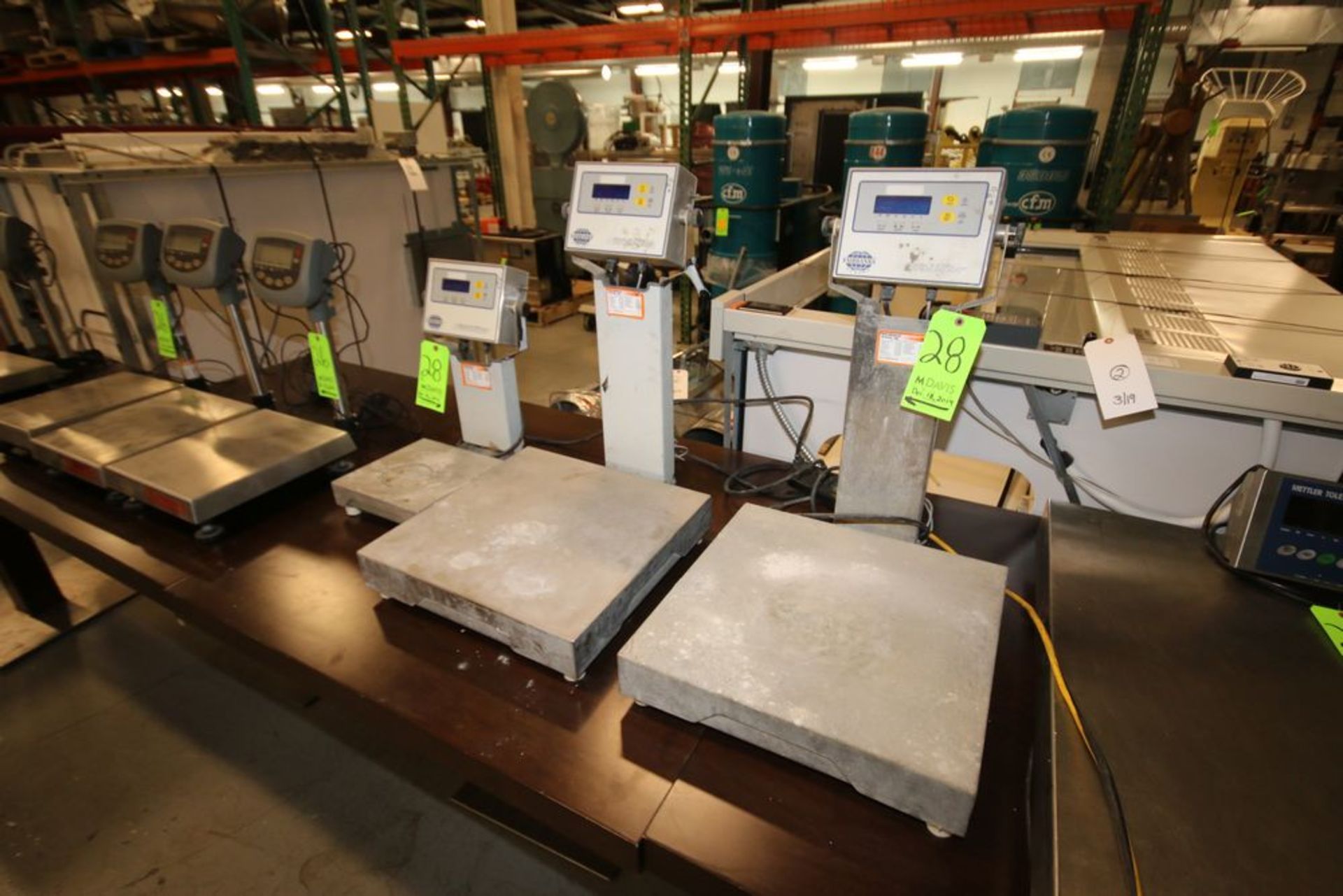 Fairbanks S/S Digital Platform Scales, M/N IND-HR5000-1A, with 2-Aprox. 18" L x 18" W Platforms, 1- - Image 2 of 5