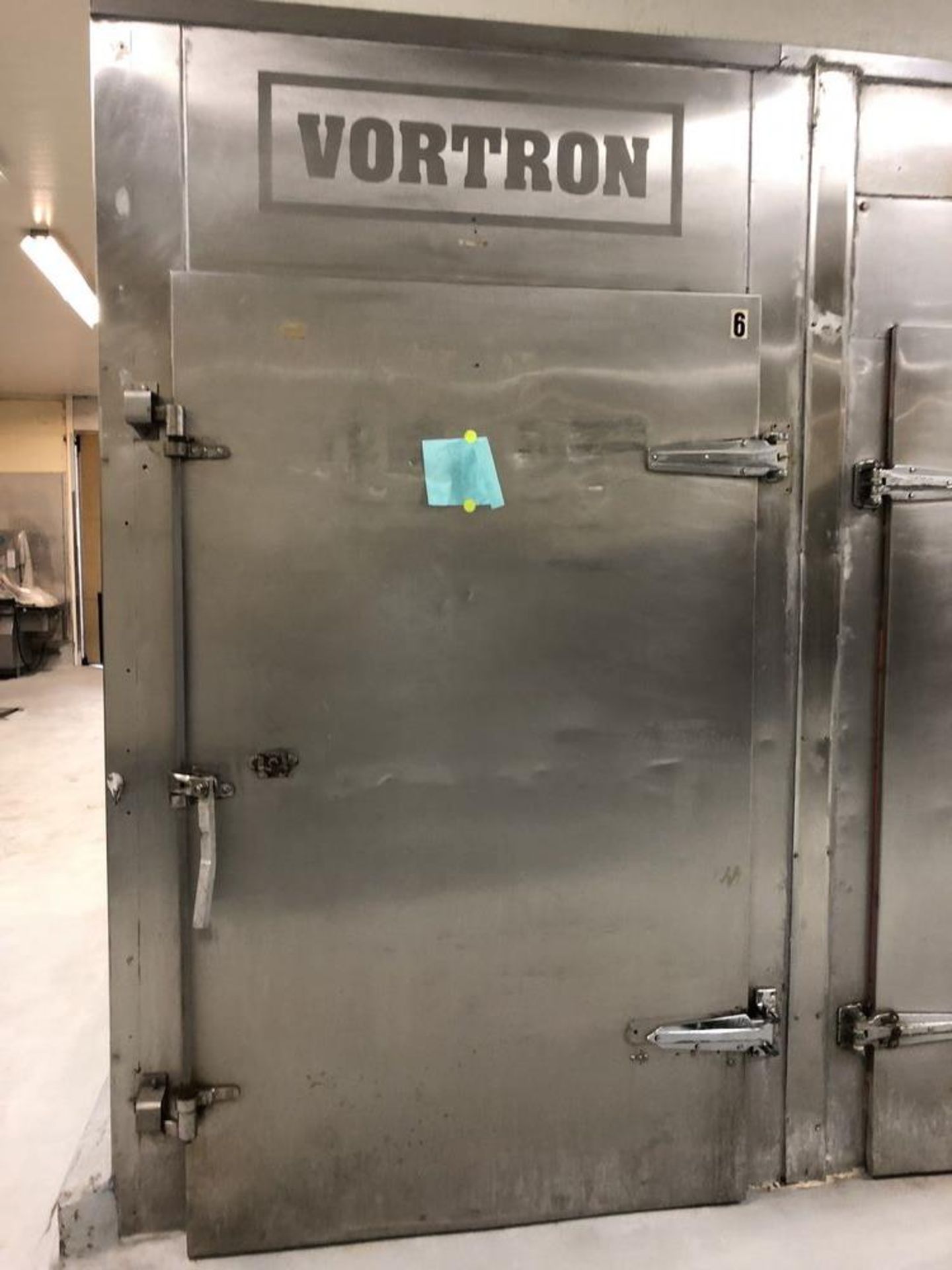 Vortron S/S Double Rack Electric Oven, Internal Dims.: Aprox. 8'2" L x 4'2" W x 6' 3" H, Overall