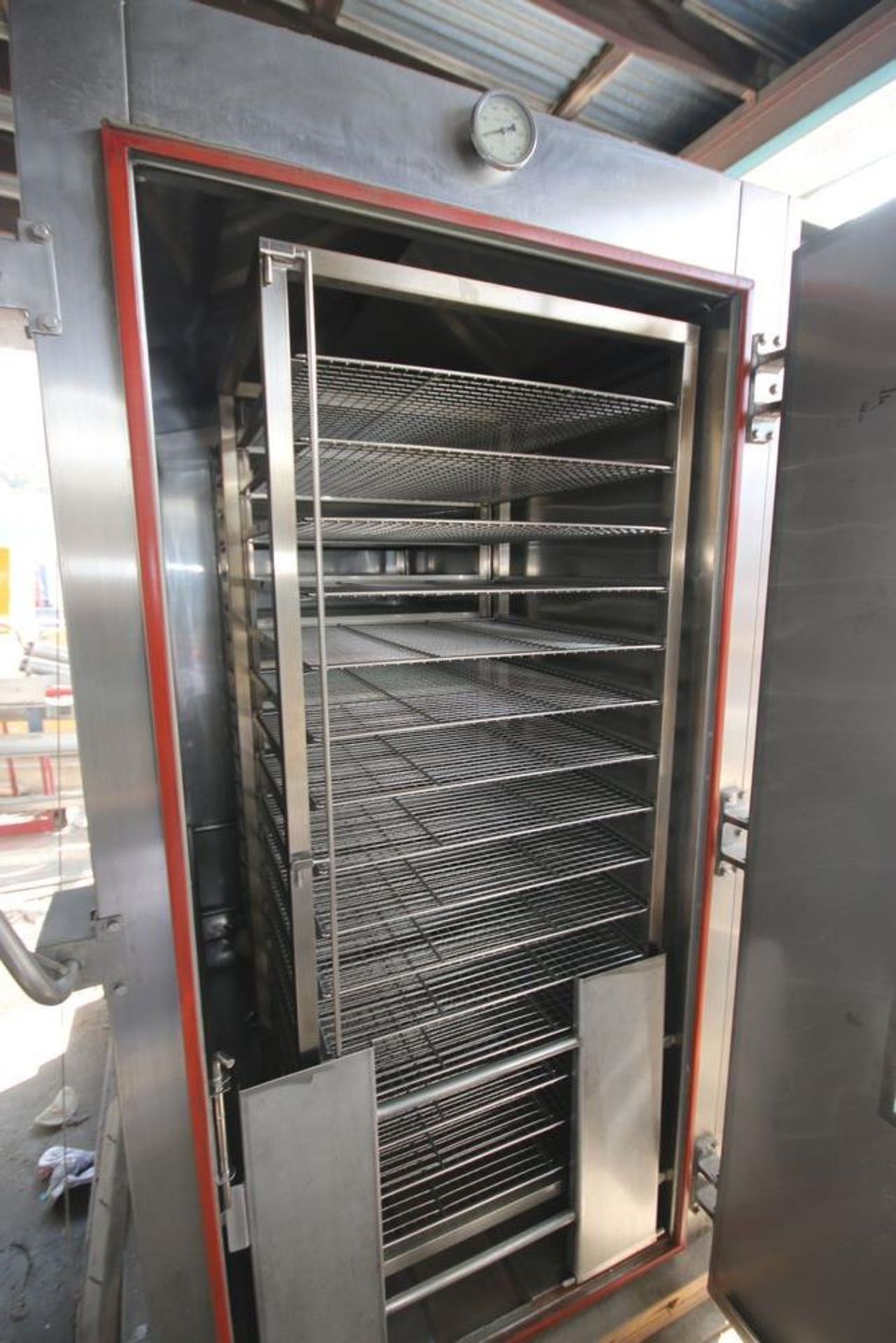 NEVER INSTALLED Yuan Jaan S/S Double Rack Gas Oven, M/N KS-702, with (2) S/S 15-Shelf Portable - Image 3 of 6