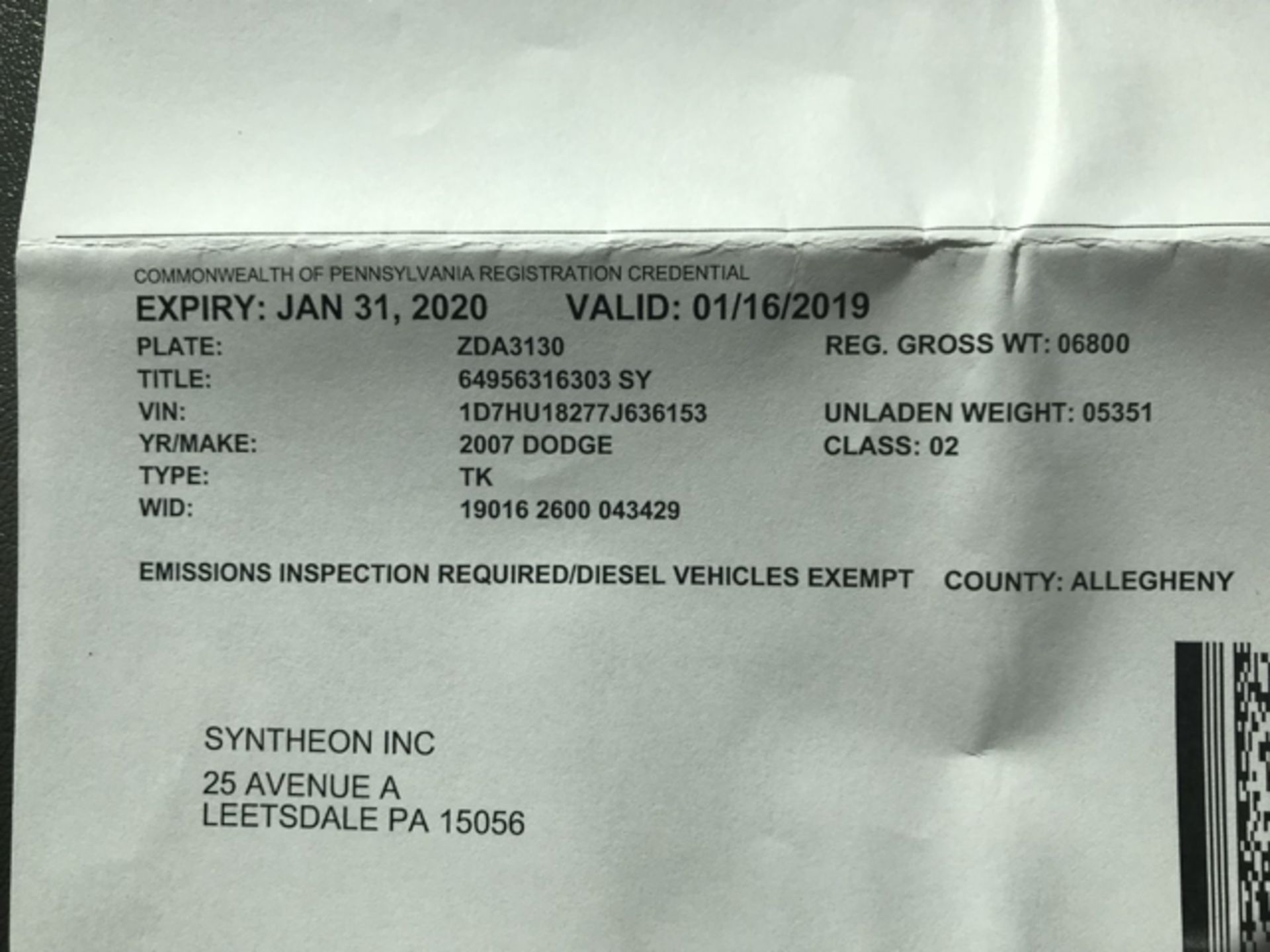 2007 Dodge Ram 1500 Pick Up Truck, Quad Cab SLT 4x4, with 5.7 Liter Hemi Engine-Automatic, Gray - Image 15 of 28