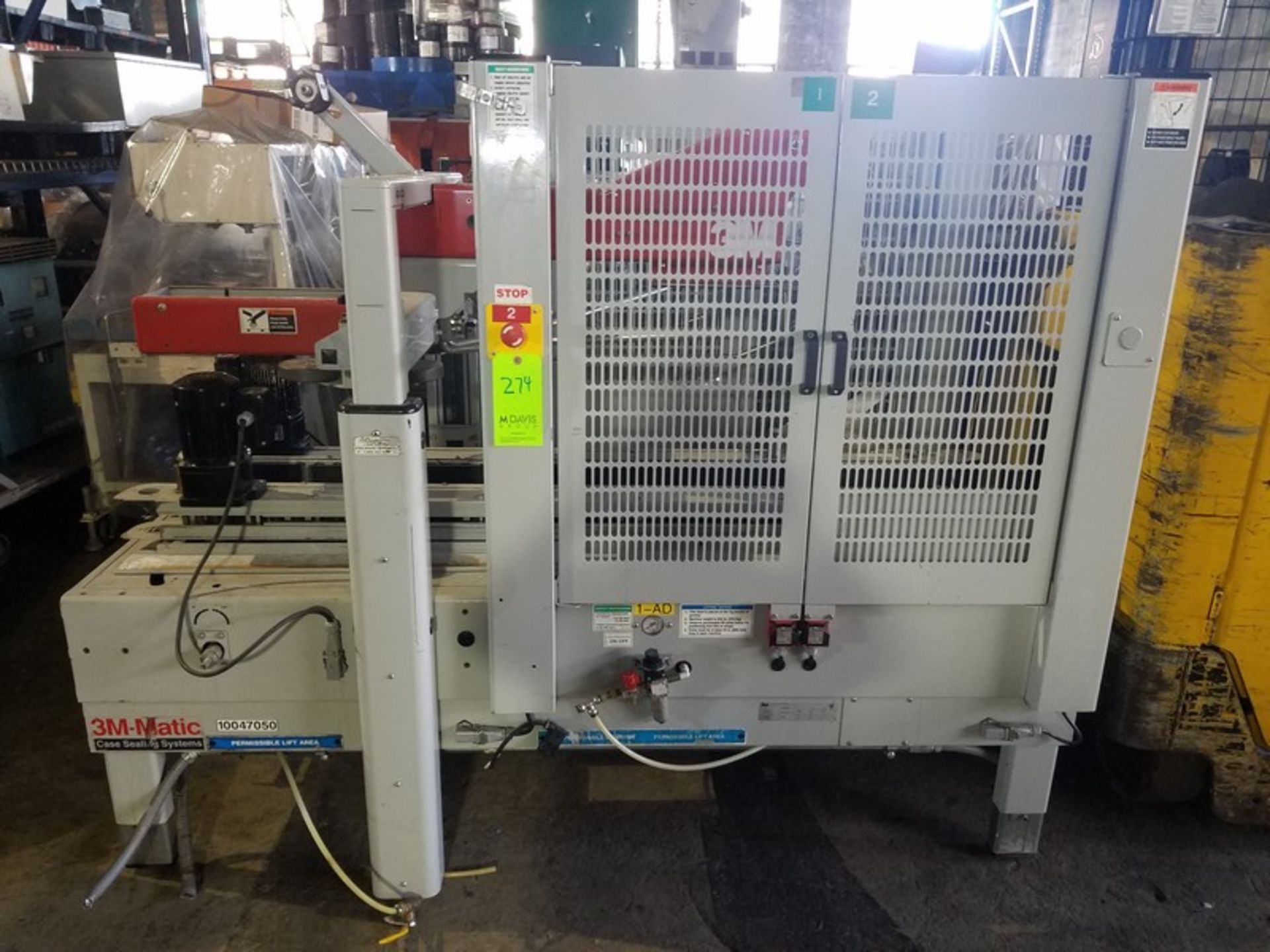 3M-Matic Case Sealer, M/N 800AF, S/N 50220, 115 Volts (NOTE: Missing Heads)(LOCATED IN FT. WORTH,