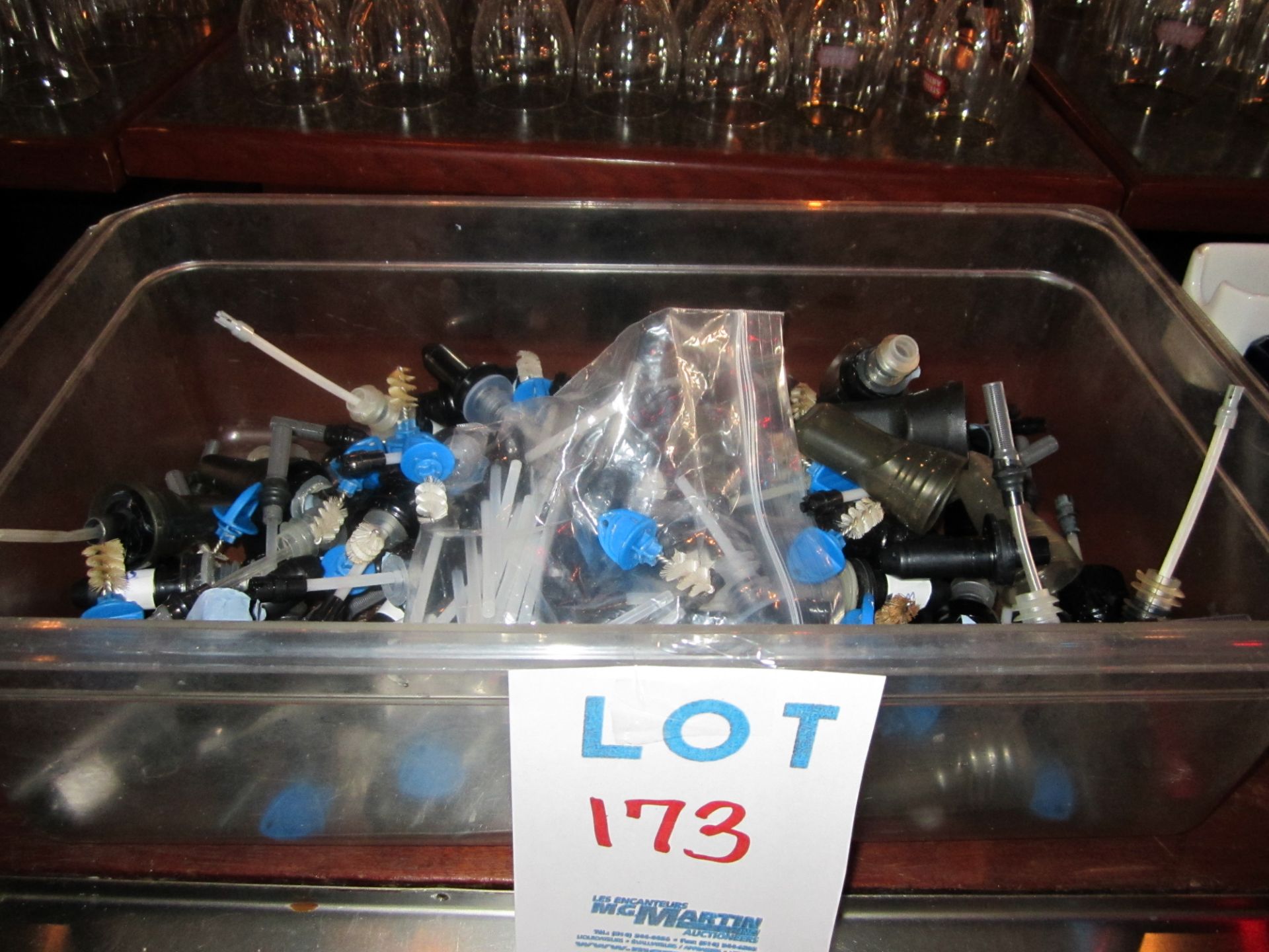 LOT OF BOTTLE DISPENSERS