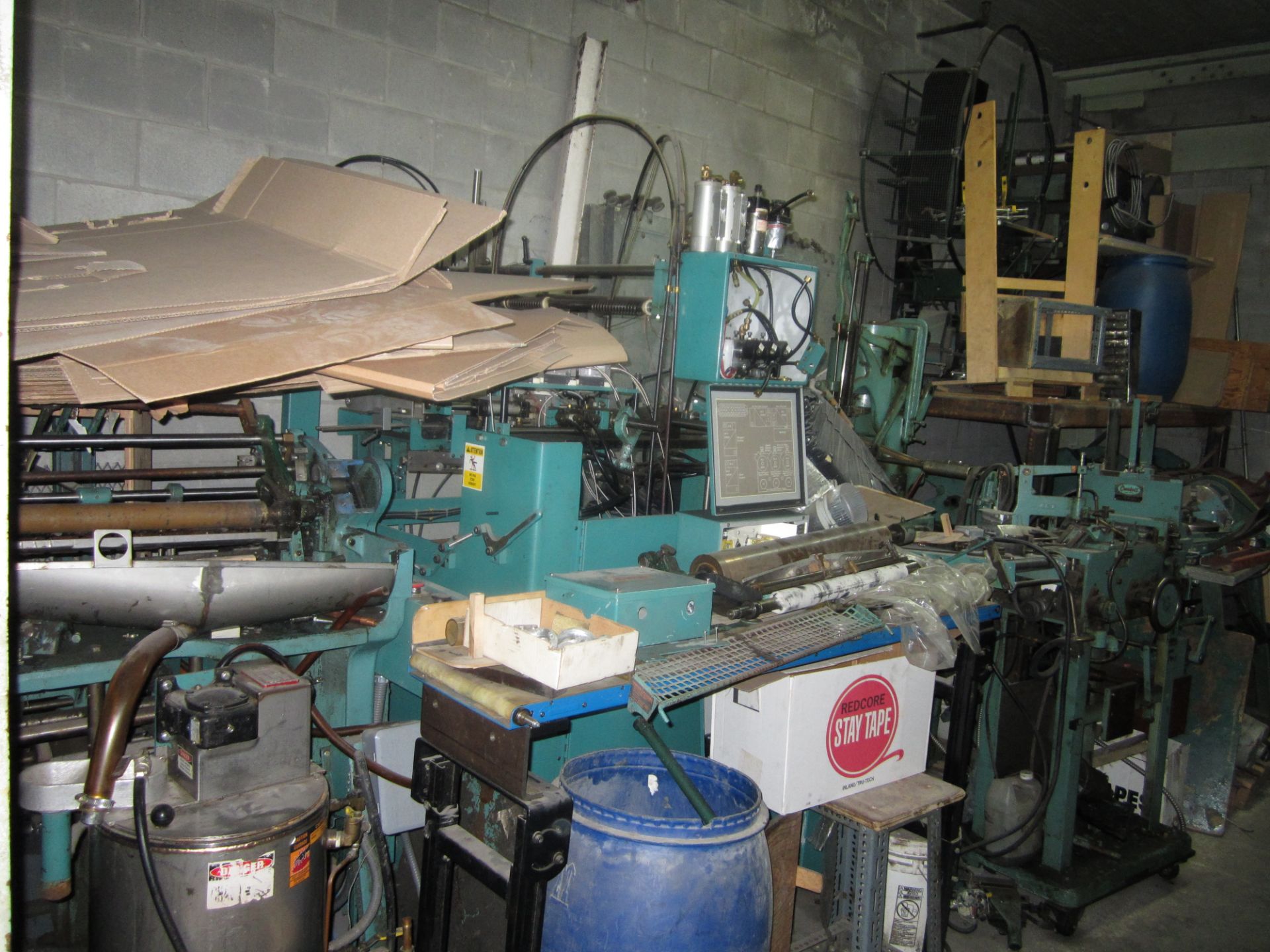 INCLUDING: CRATHERM & SMITH WRAPPER #1142 MODEL BNS SPOTTER 56 MODEL RBS S/N 56 AUTOMATIC GLUER ,ETC - Image 26 of 26