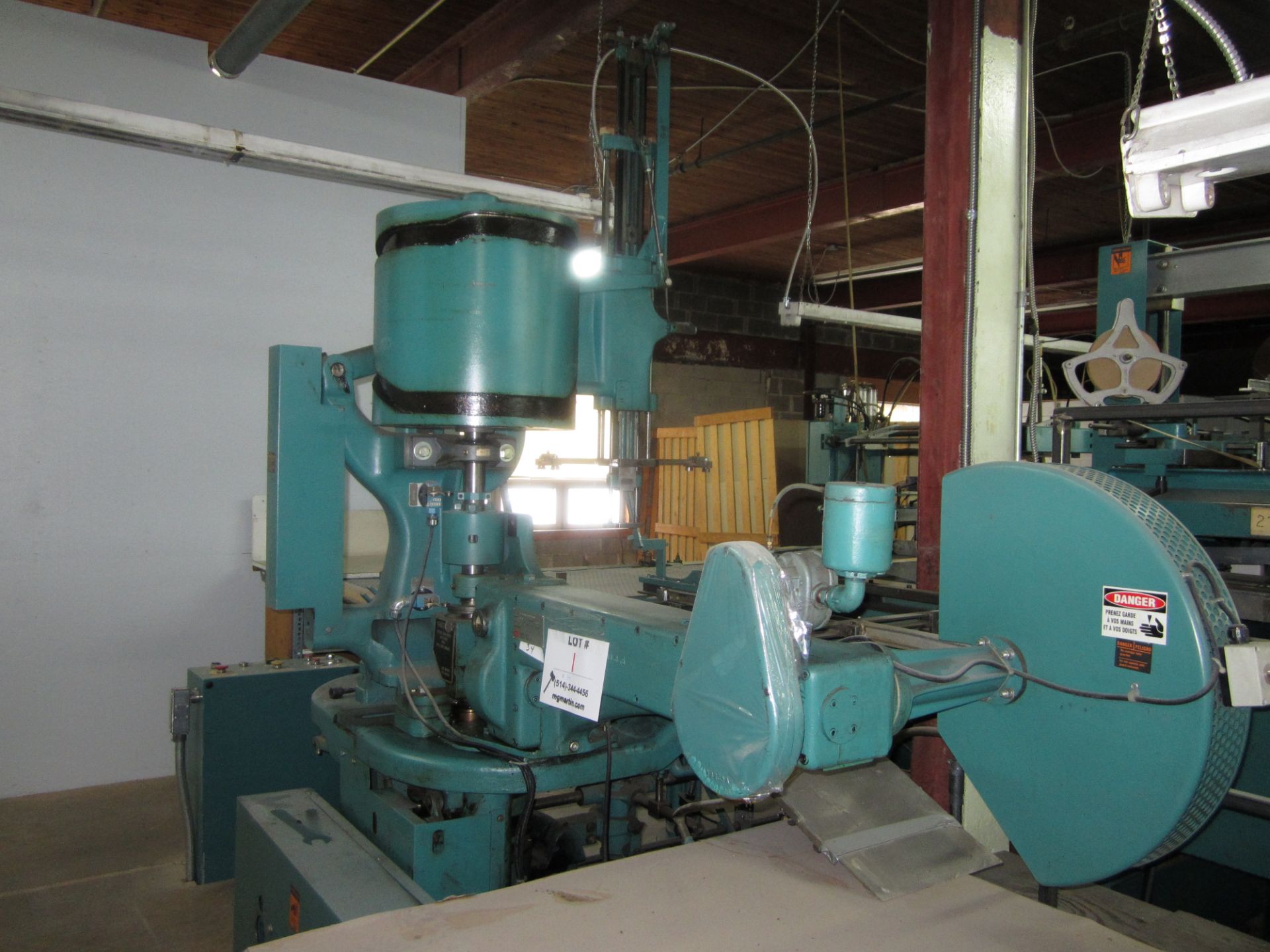 INCLUDING: CRATHERM & SMITH WRAPPER #1142 MODEL BNS SPOTTER 56 MODEL RBS S/N 56 AUTOMATIC GLUER ,ETC - Image 5 of 26