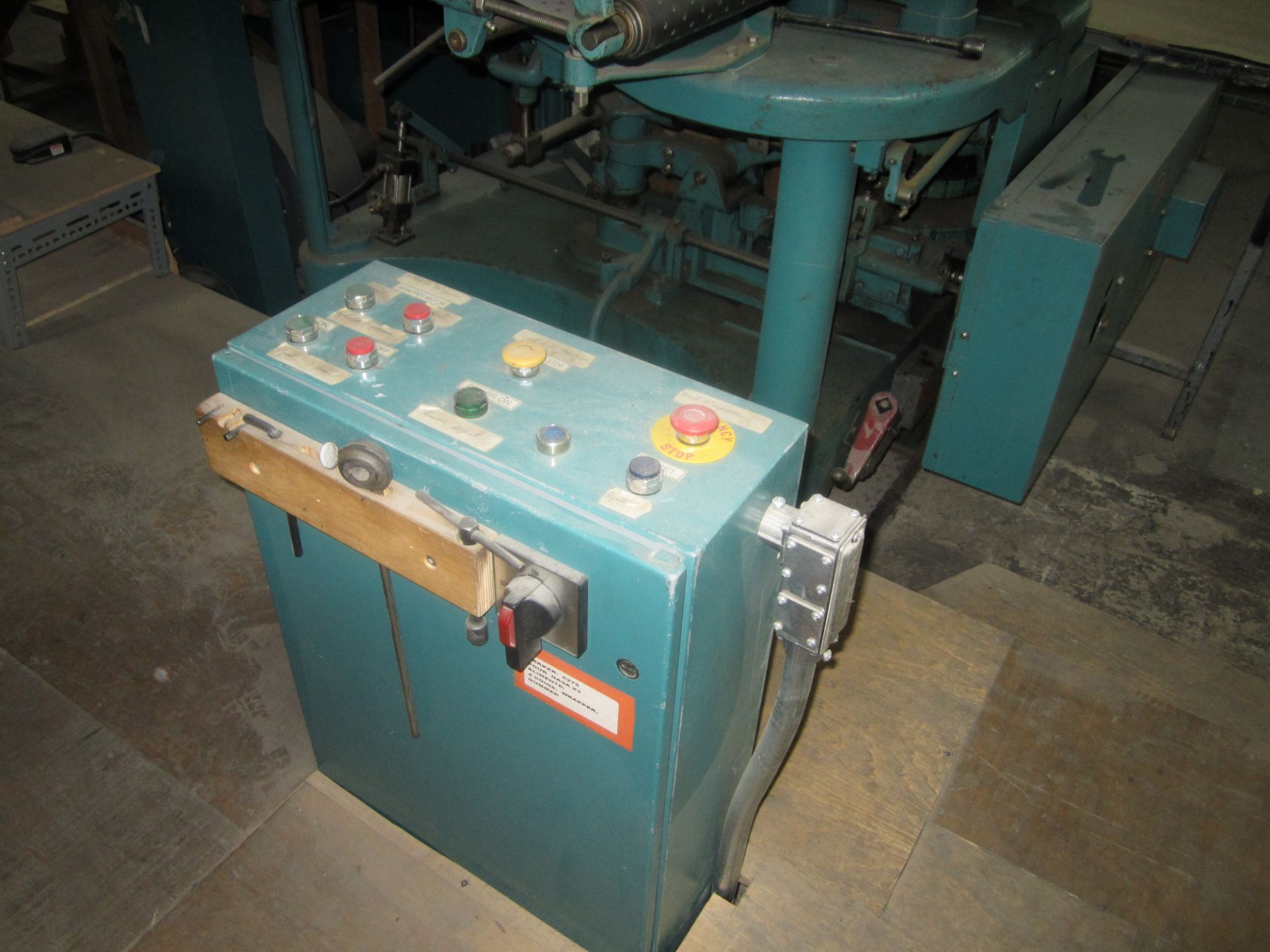 INCLUDING: CRATHERM & SMITH WRAPPER #1142 MODEL BNS SPOTTER 56 MODEL RBS S/N 56 AUTOMATIC GLUER ,ETC - Image 7 of 26