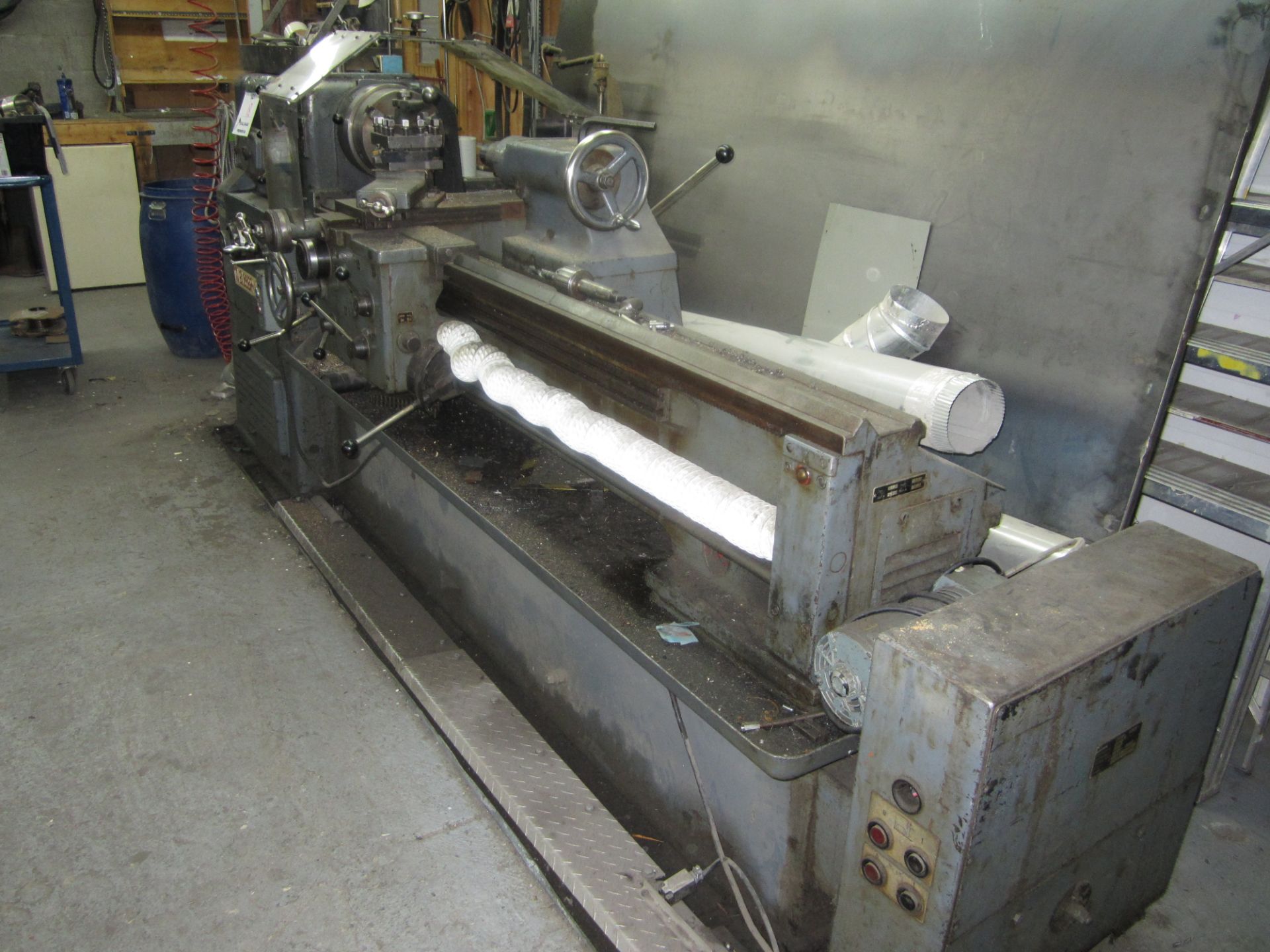 WEISSER HEILBRON 60'' METAL LATHE - Image 3 of 4