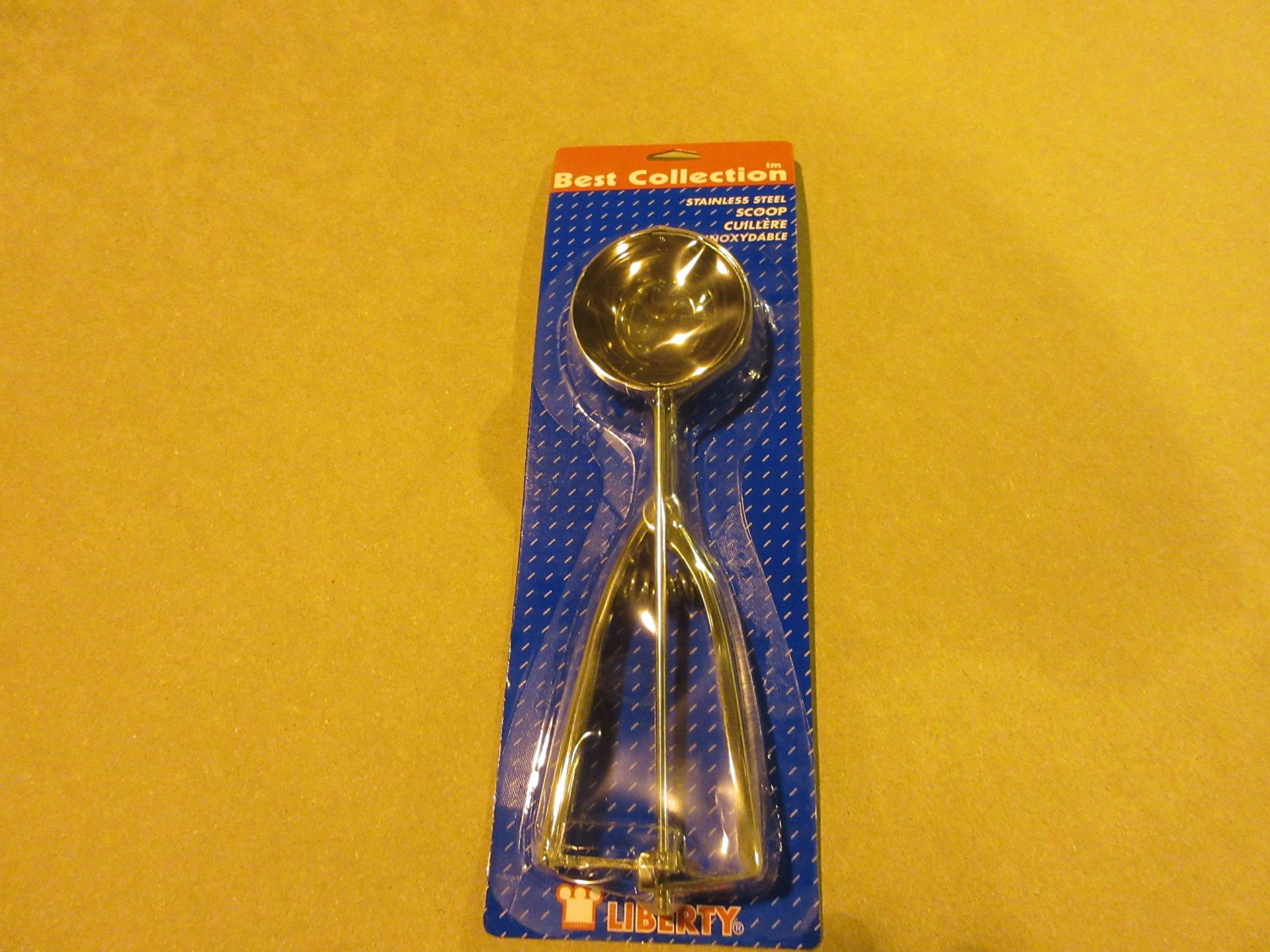 LOT 144 pieces -Stainless steel scoop (2 boxes)